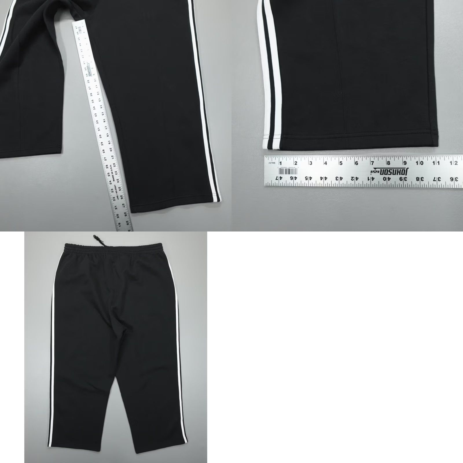 Adidas Adidas Originals Adicolor Spacer Drill TP Baggy Pants Men's 2XL Black Size US 39 - 8 Thumbnail