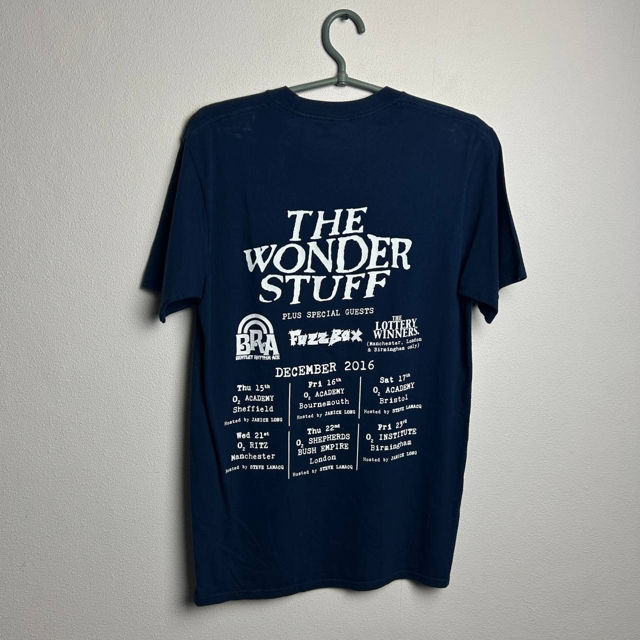 Band Tees Vintage The Wonder Stuff 2016 tour rock band tee Size US M / EU 48-50 / 2 - 6 Thumbnail