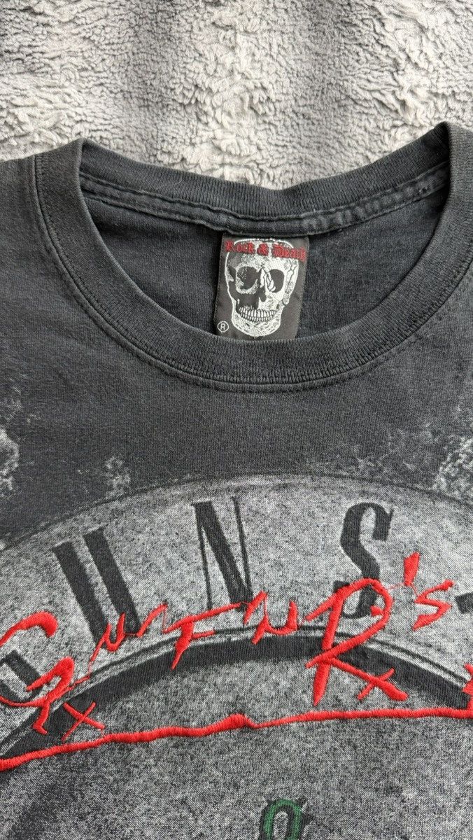 Vintage Vintage Guns N roses tee tag “rock & dead” Size US XL / EU 56 / 4 - 3 Thumbnail
