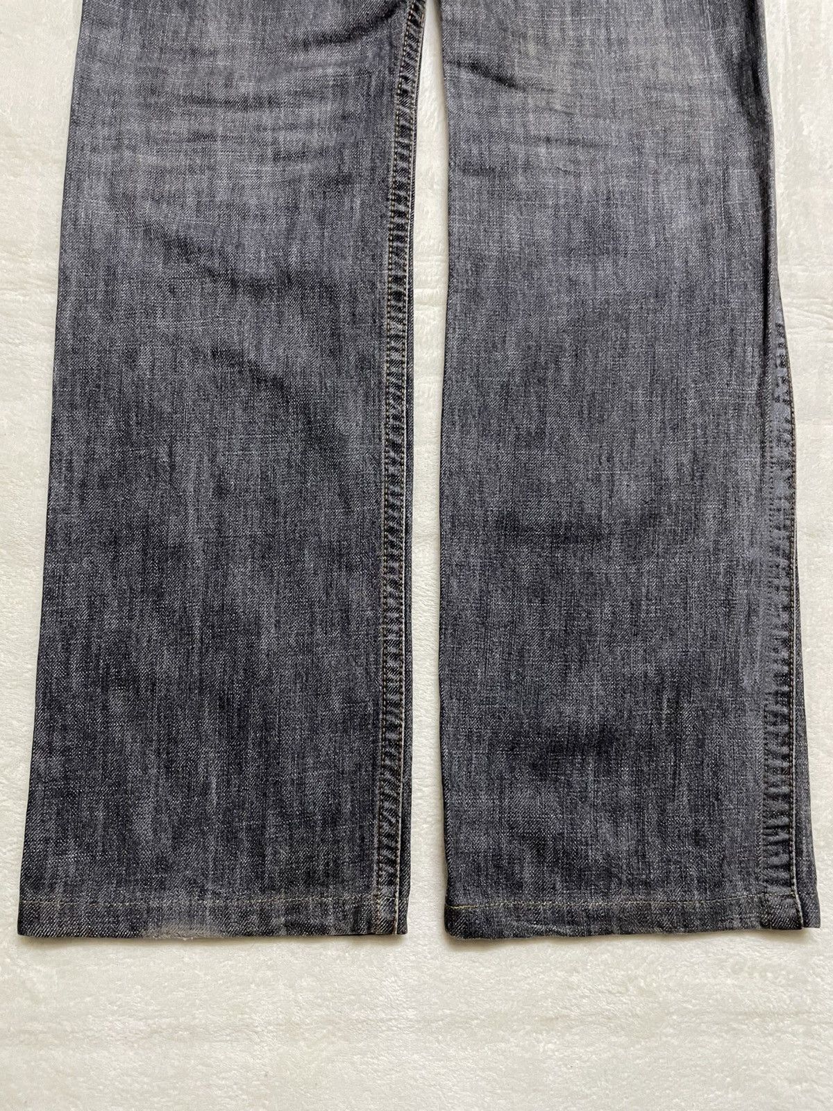 Japanese Brand Vintage Comme Ca Collection Distress Faded Studded Size US 33 - 13 Thumbnail