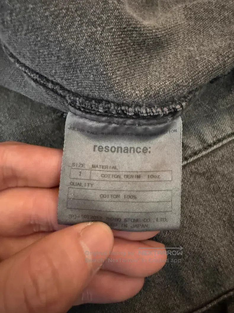 Julius Julius Dirty Dyed Deconstructed Collarless Denim Jacket Size US S / EU 44-46 / 1 - 4 Thumbnail