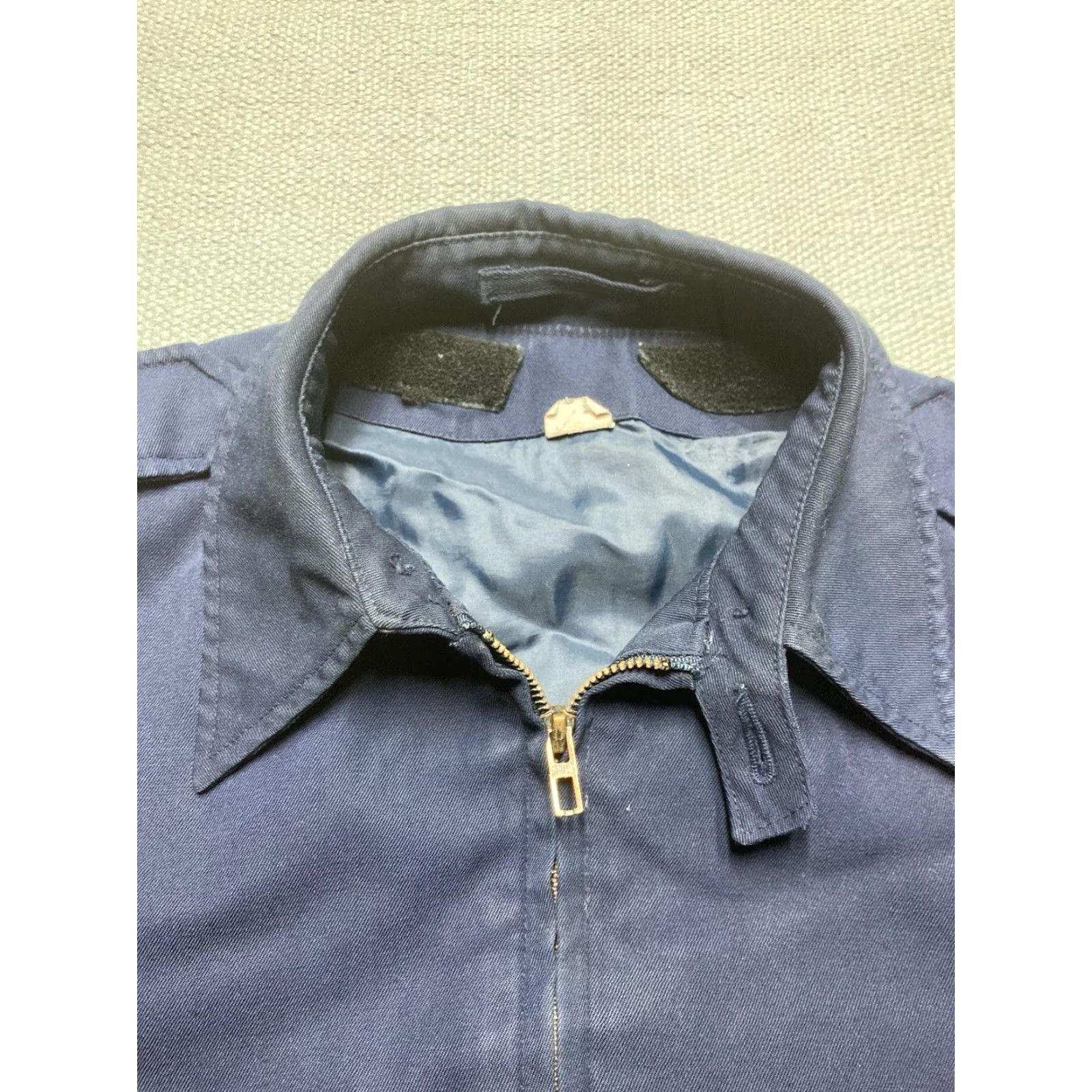 Vintage VINTAGE USAF Air Force patriot work jacket lightweight bomber windbreaker Large Blue Patriot Men's Jacket L Size US L / EU 52-54 / 3 - 4 Thumbnail