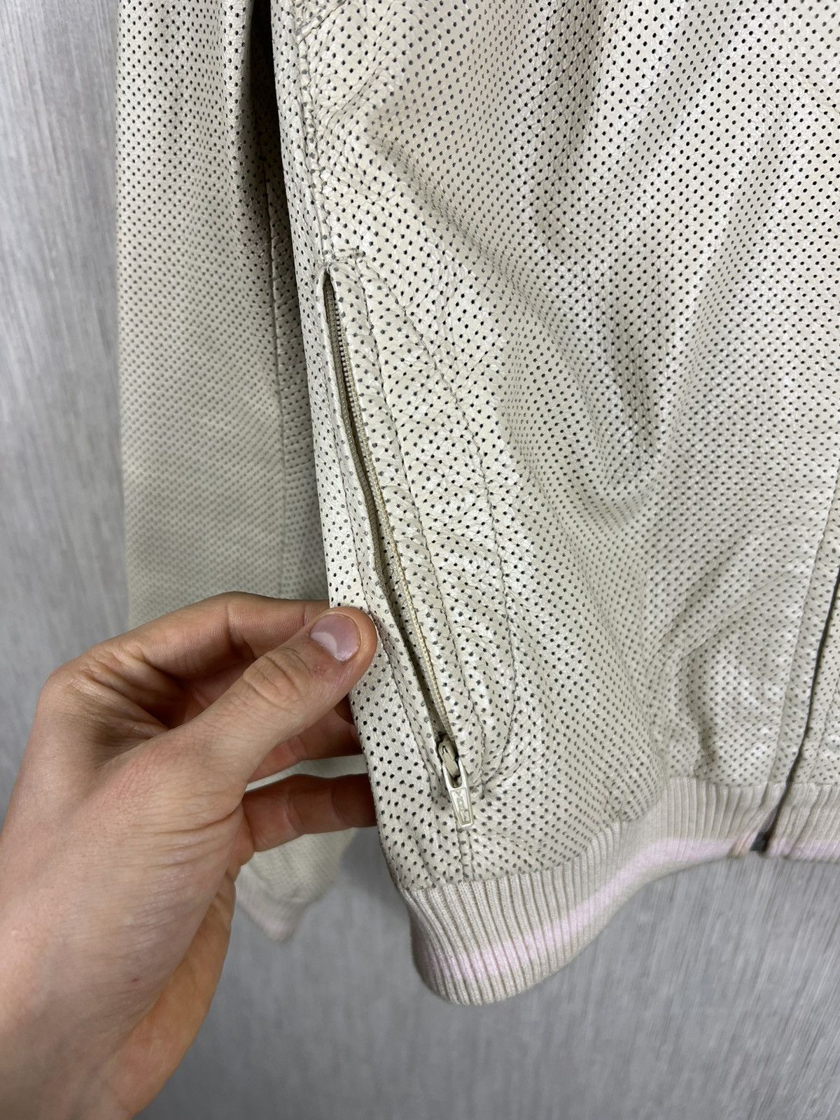 Gianfranco Ferre Vintage Gianfranco Ferre jeans y2k airy holes leather jacket Size S / US 4 / IT 40 - 9 Thumbnail
