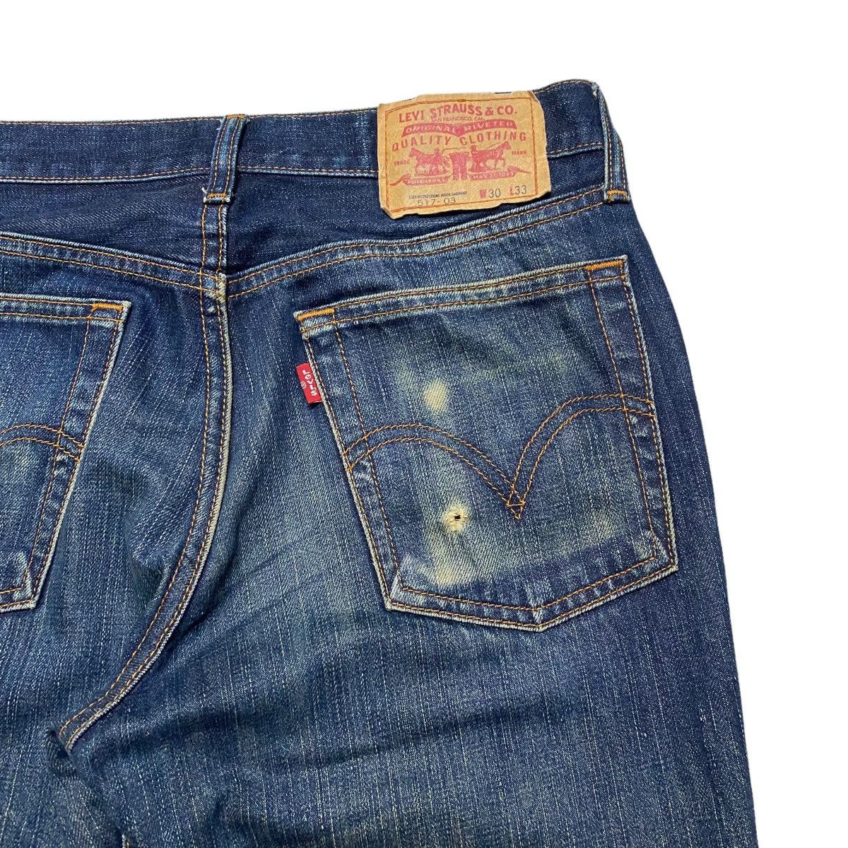 Levi's Vintage Levis 517 Flare Jeans Distressed Size US 30 / EU 46 - 11 Thumbnail