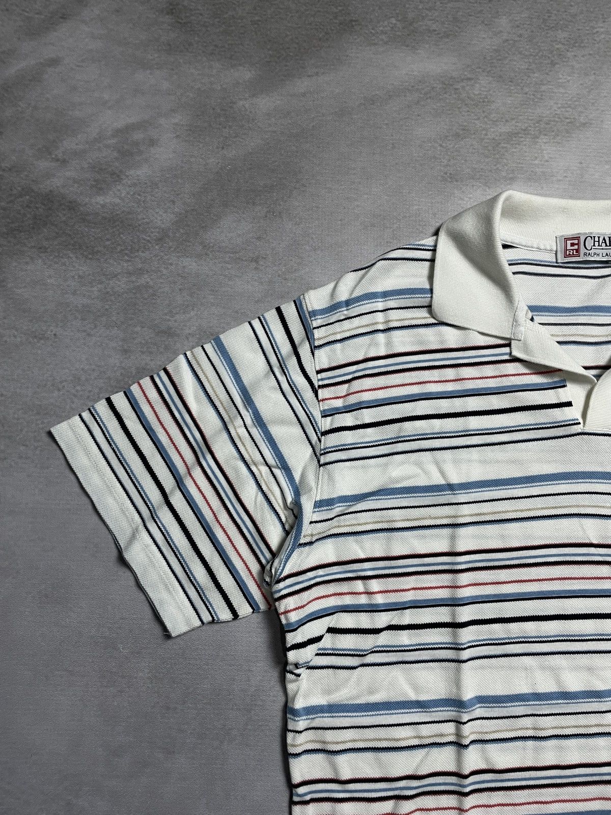 Chaps Ralph Lauren Chaps Ralph Lauren Stripe Polo Size US L / EU 52-54 / 3 - 5 Thumbnail