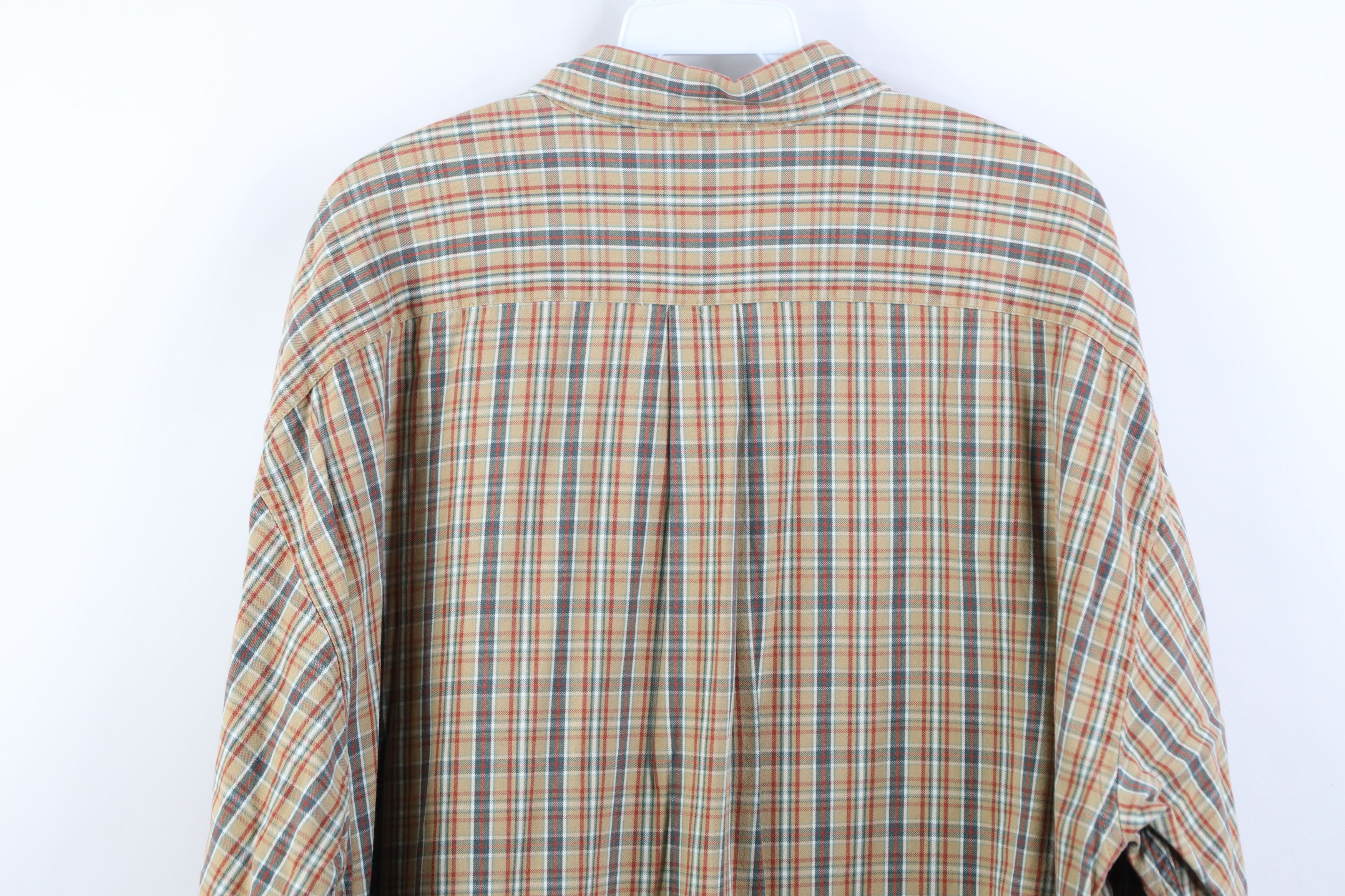 Gap Vintage 90s Gap Flannel Collared Button Down Shirt Plaid Size US XL / EU 56 / 4 - 10 Thumbnail