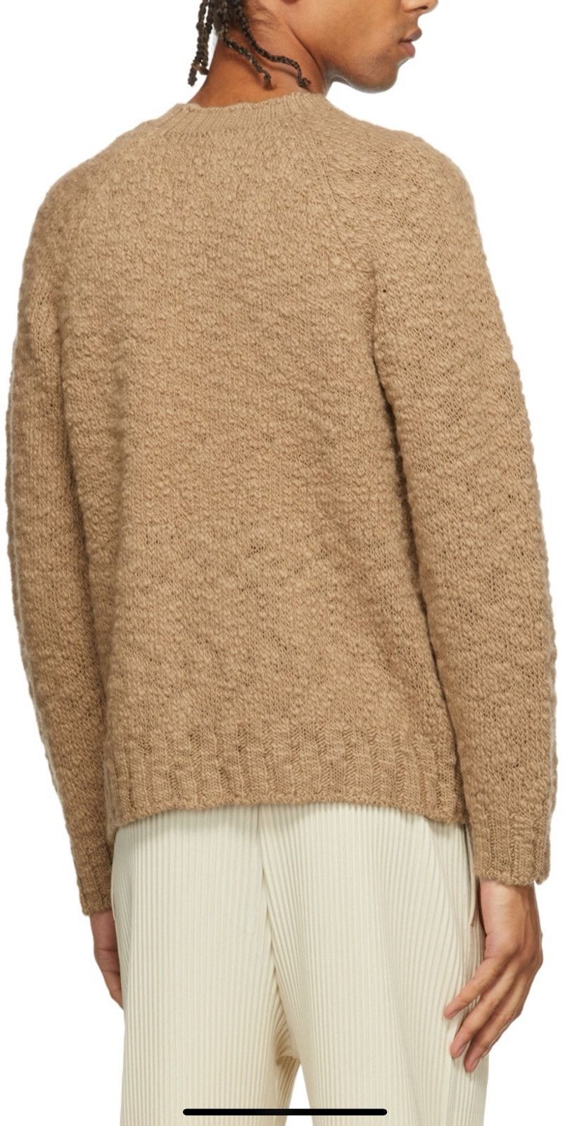 Auralee Auralee wool slub v-neck sweater Size US M / EU 48-50 / 2 - 6 Thumbnail