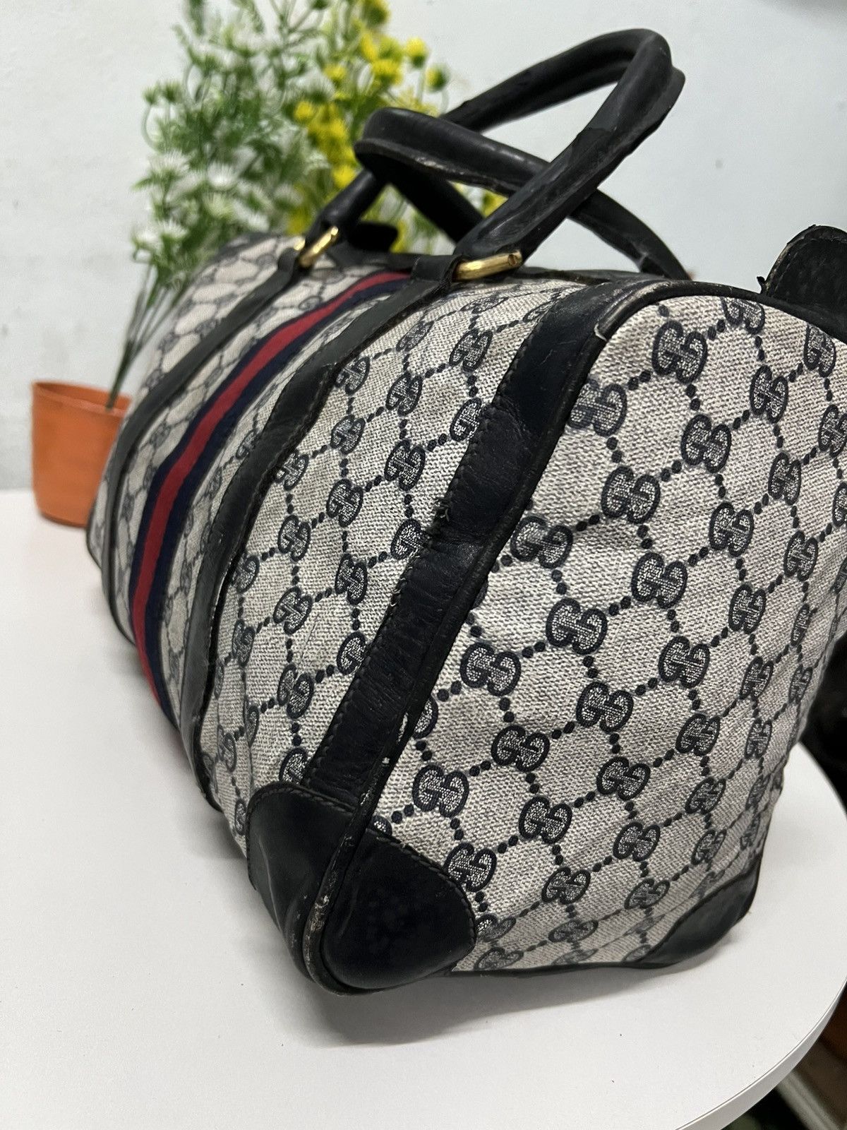 Gucci × Vintage Vintage Gucci Boston Spedy Bag Size ONE SIZE - 3 Thumbnail