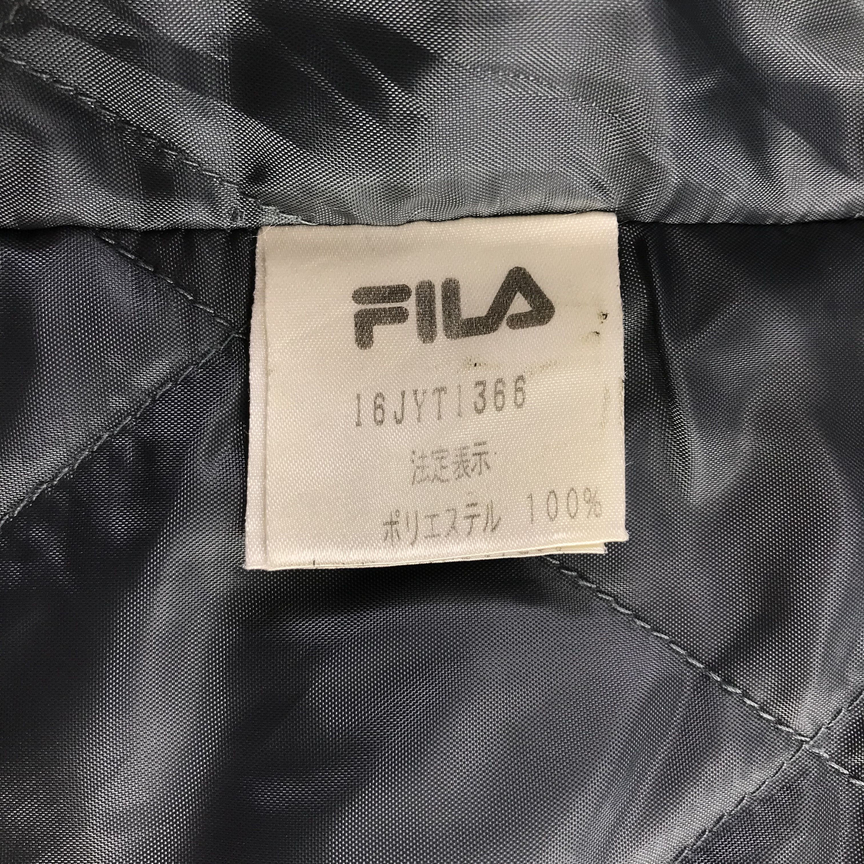 Fila Vintage Fila Bomber Jacket Size US L / EU 52-54 / 3 - 9 Thumbnail
