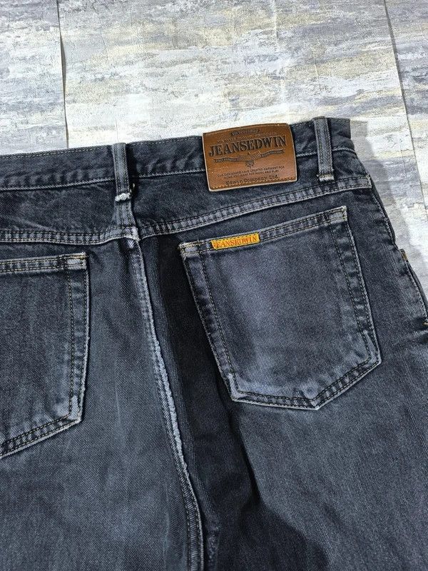 Edwin Edwin Made In Japan Jeans Charcoal Grey Vintage 90s Size US 31 - 8 Thumbnail