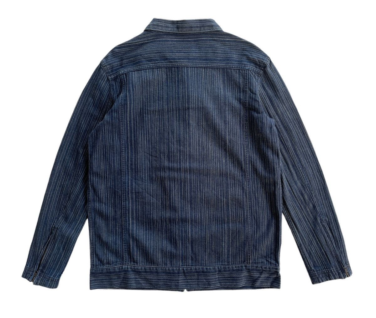 Vintage Vintage Denim Workers Hickory Wabash Jacket Size US L / EU 52-54 / 3 - 4 Thumbnail