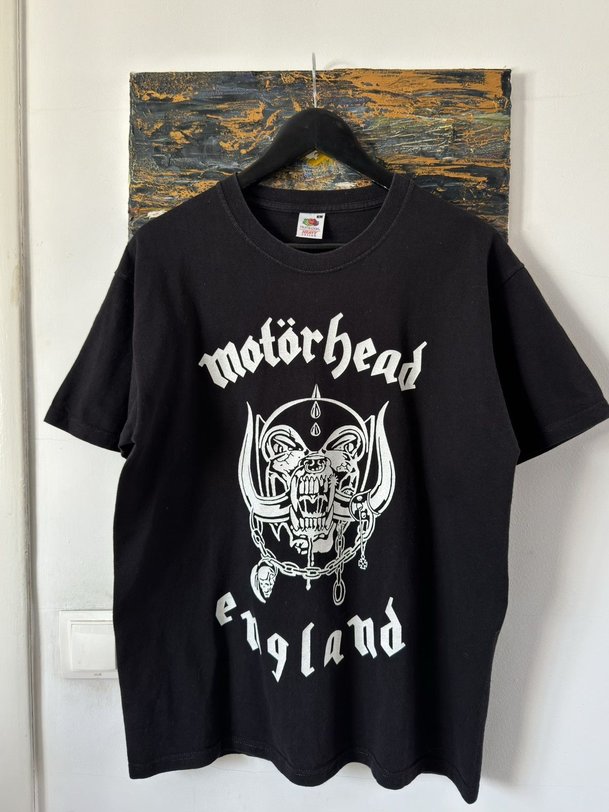 Band Tees × Vintage Vintage 2000s Motorhead England Band Heavy Metal Tee Size US L / EU 52-54 / 3 - 1 Thumbnail