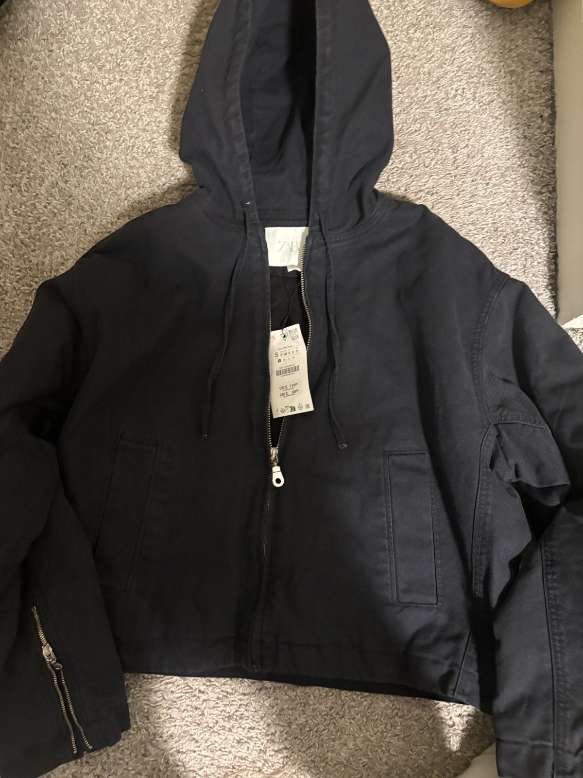 Zara ZARA BOX FIT JACKET Size US S / EU 44-46 / 1 - 2 Thumbnail