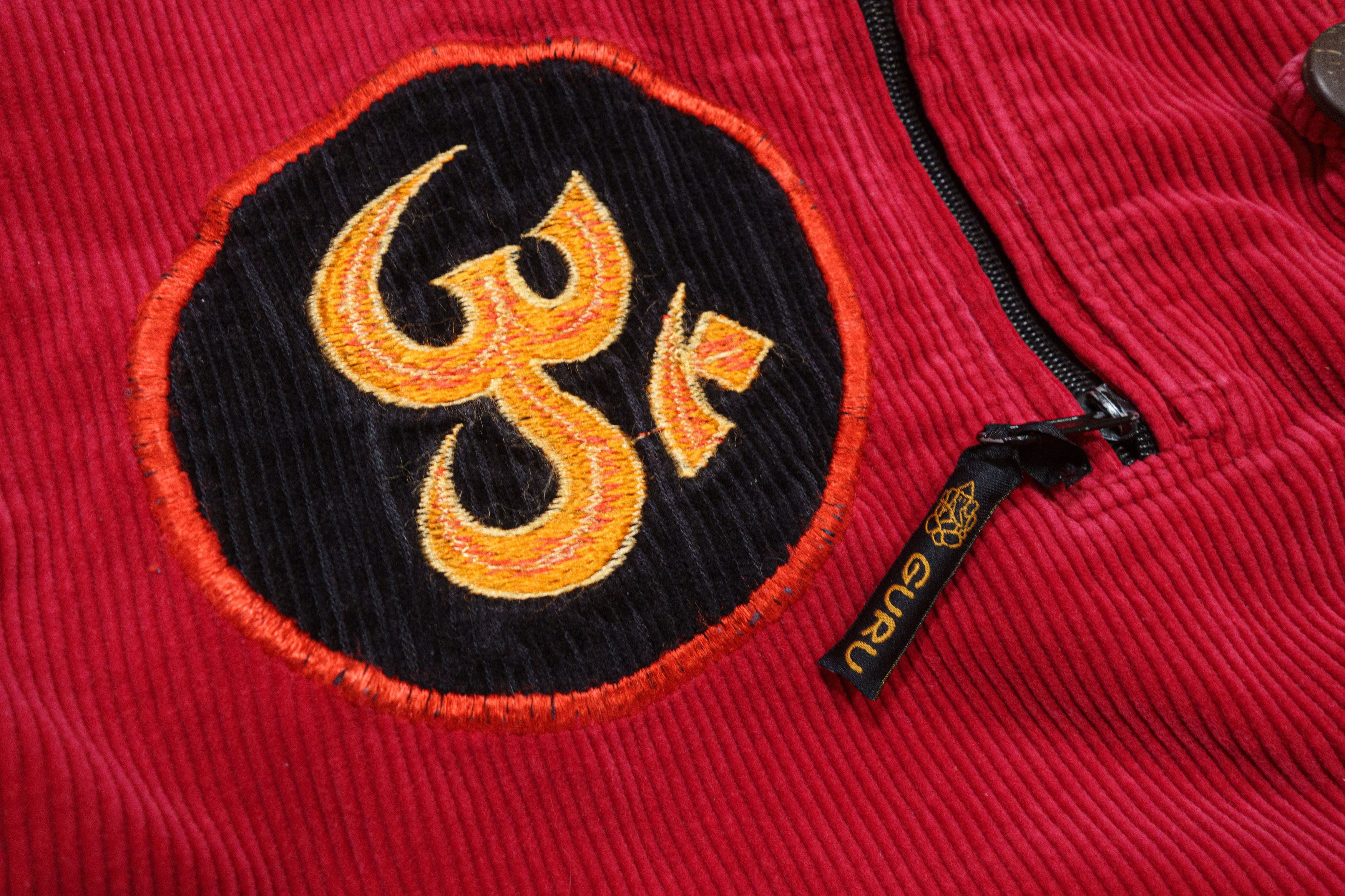 Guru × Vintage 00S Ieroglif Logo Corduroy Crossbody Bag Size ONE SIZE - 5 Thumbnail
