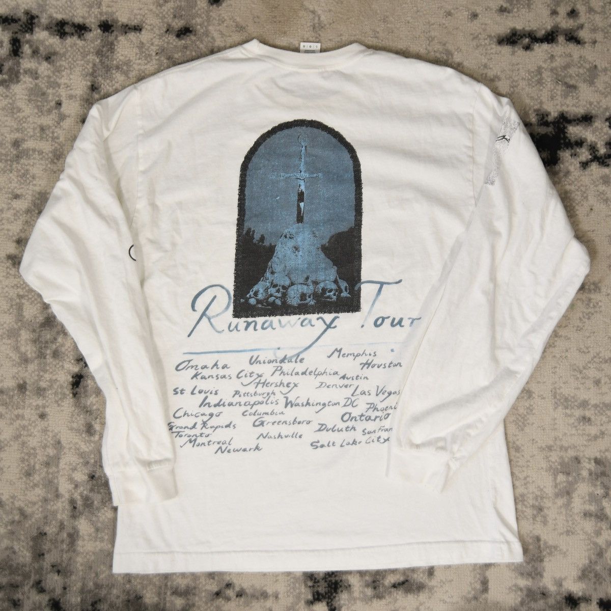 Gildan Post Malone Hollywood's Bleeding Tour Long-Sleeve T-Shirt Size US L / EU 52-54 / 3 - 2 Thumbnail