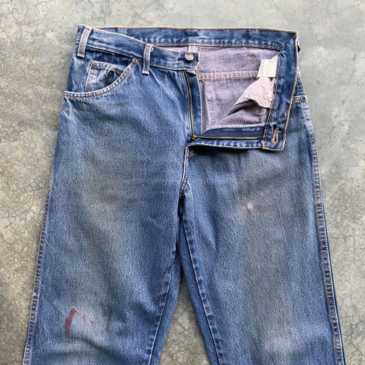 Dickies Vintage Dickies Dirty Denim Jeans Size 33x34 Size US 33 - 5 Thumbnail