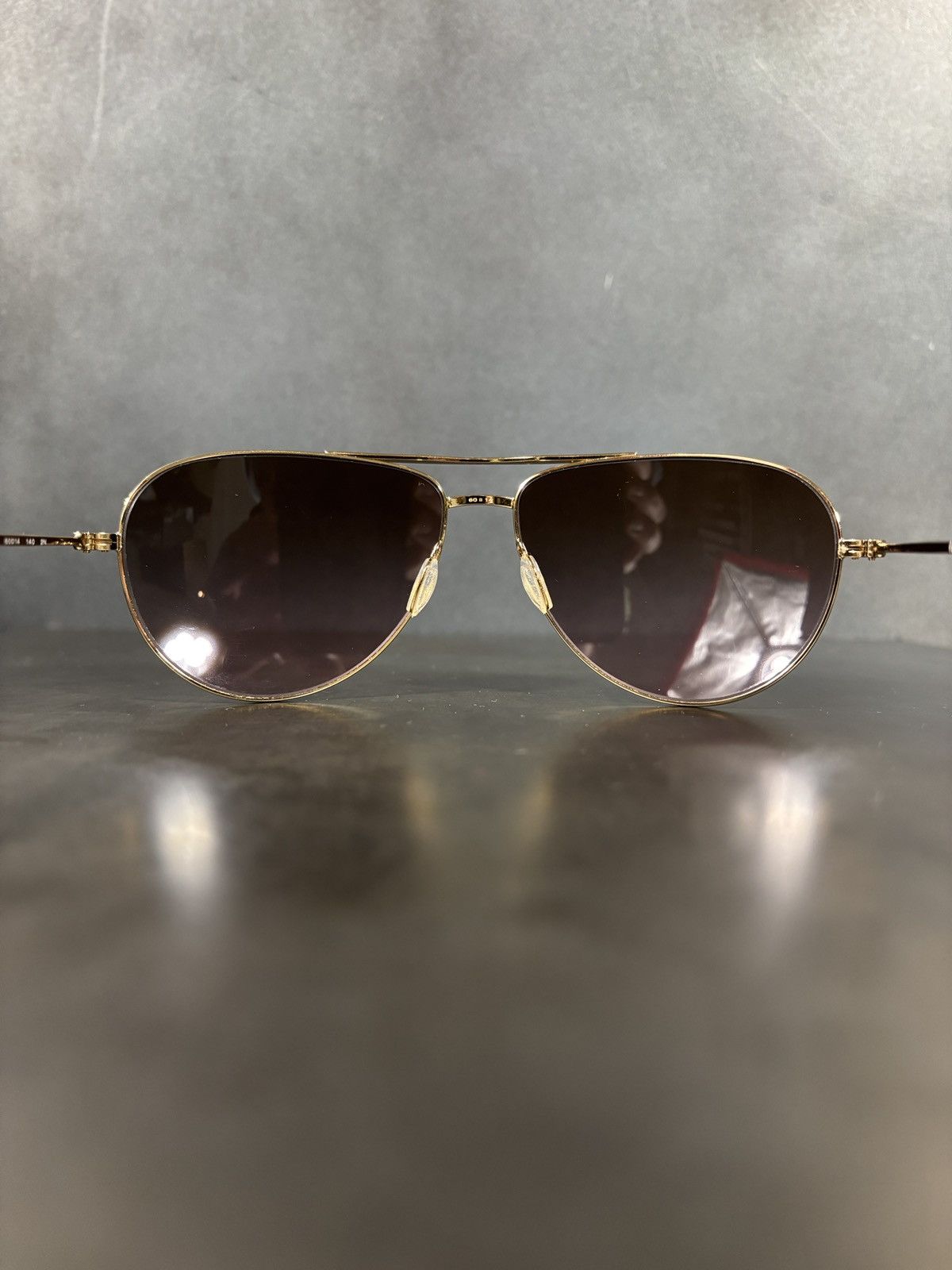 Paul Smith Paul Smith Sunglasses Oliver Peoples Aviator Karison Italy Size ONE SIZE - 6 Thumbnail