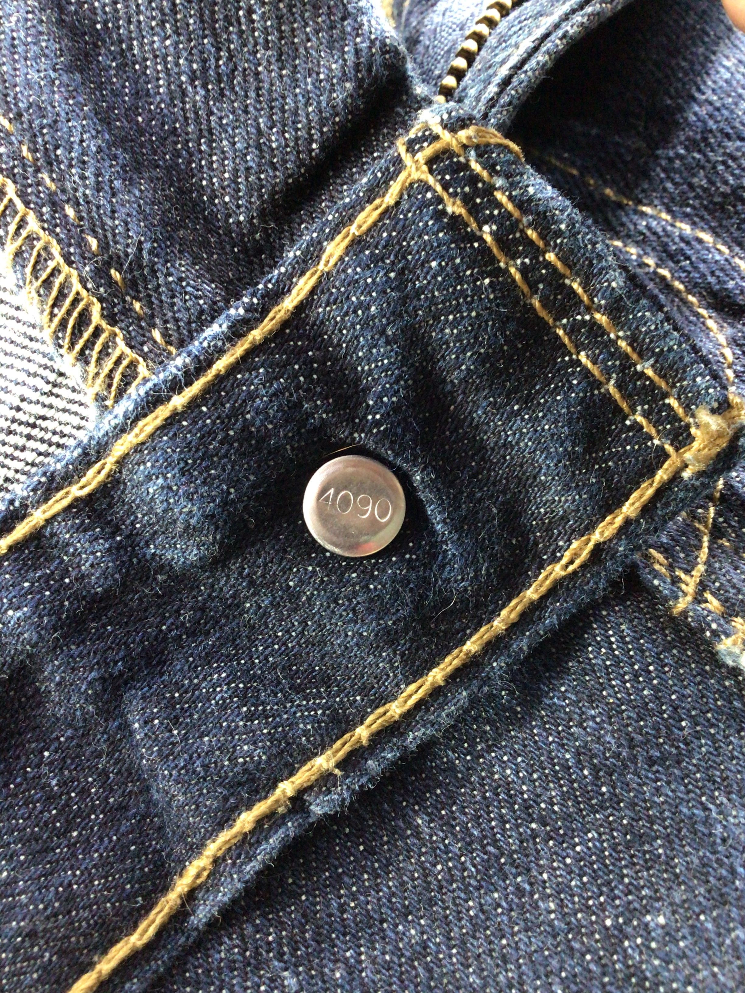Levi's Vintage Levis 559 Jeans Dark Blue Denim -J531 Size US 42 / EU 58 - 8 Thumbnail
