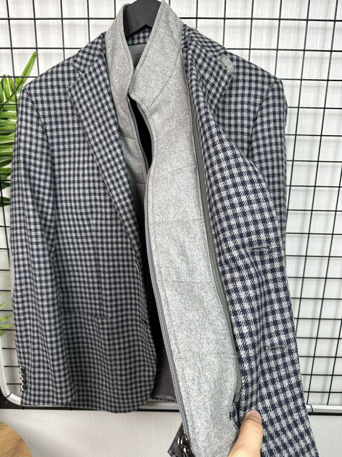 Boggi Boggi Milano Wool Sport Coat Blazer Jacket Men 50R Size US L / EU 52-54 / 3 - 8 Thumbnail