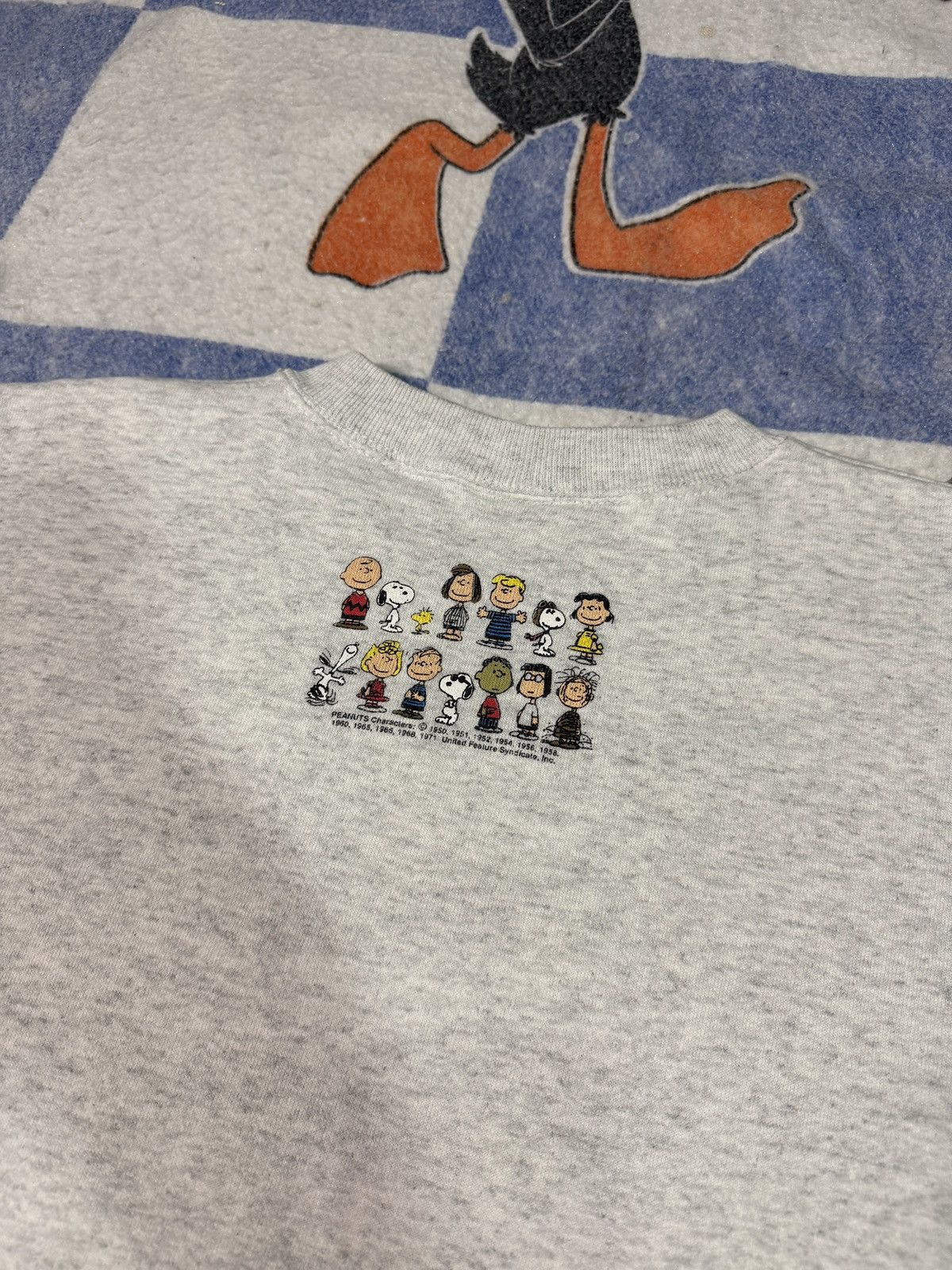 Peanuts Vintage peanuts crewneck sweatshirt Size US XL / EU 56 / 4 - 4 Thumbnail