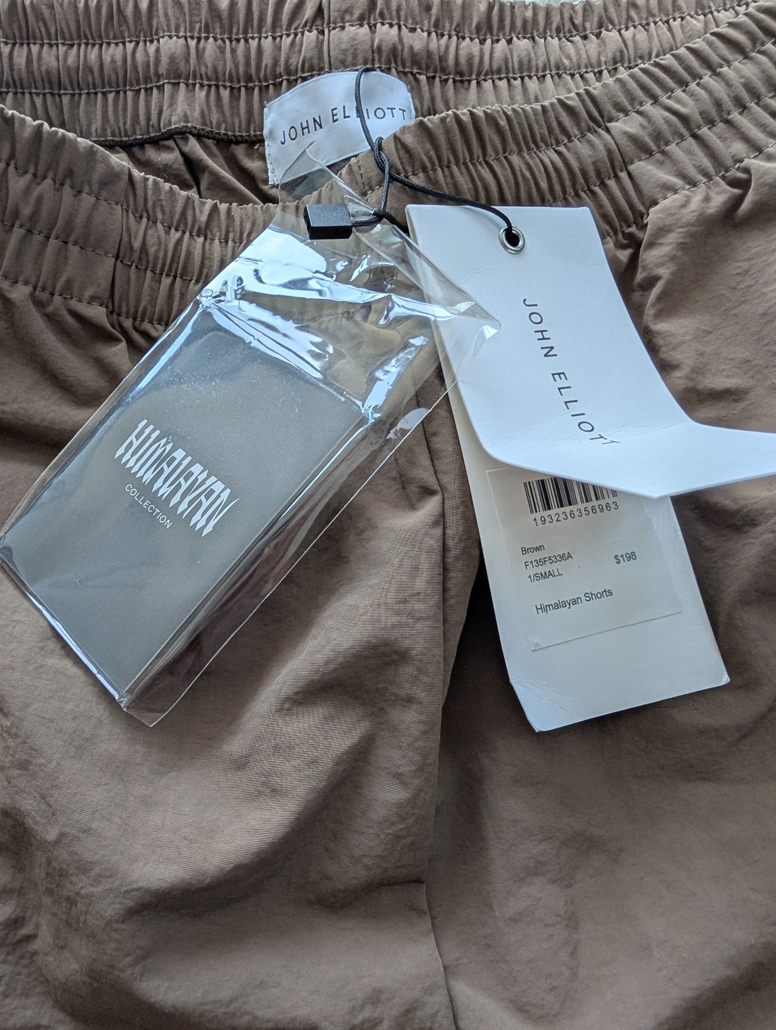 John Elliott NWT John Elliott Himalayan Shorts Brown Green Mens Small Size US 30 / EU 46 - 2 Thumbnail