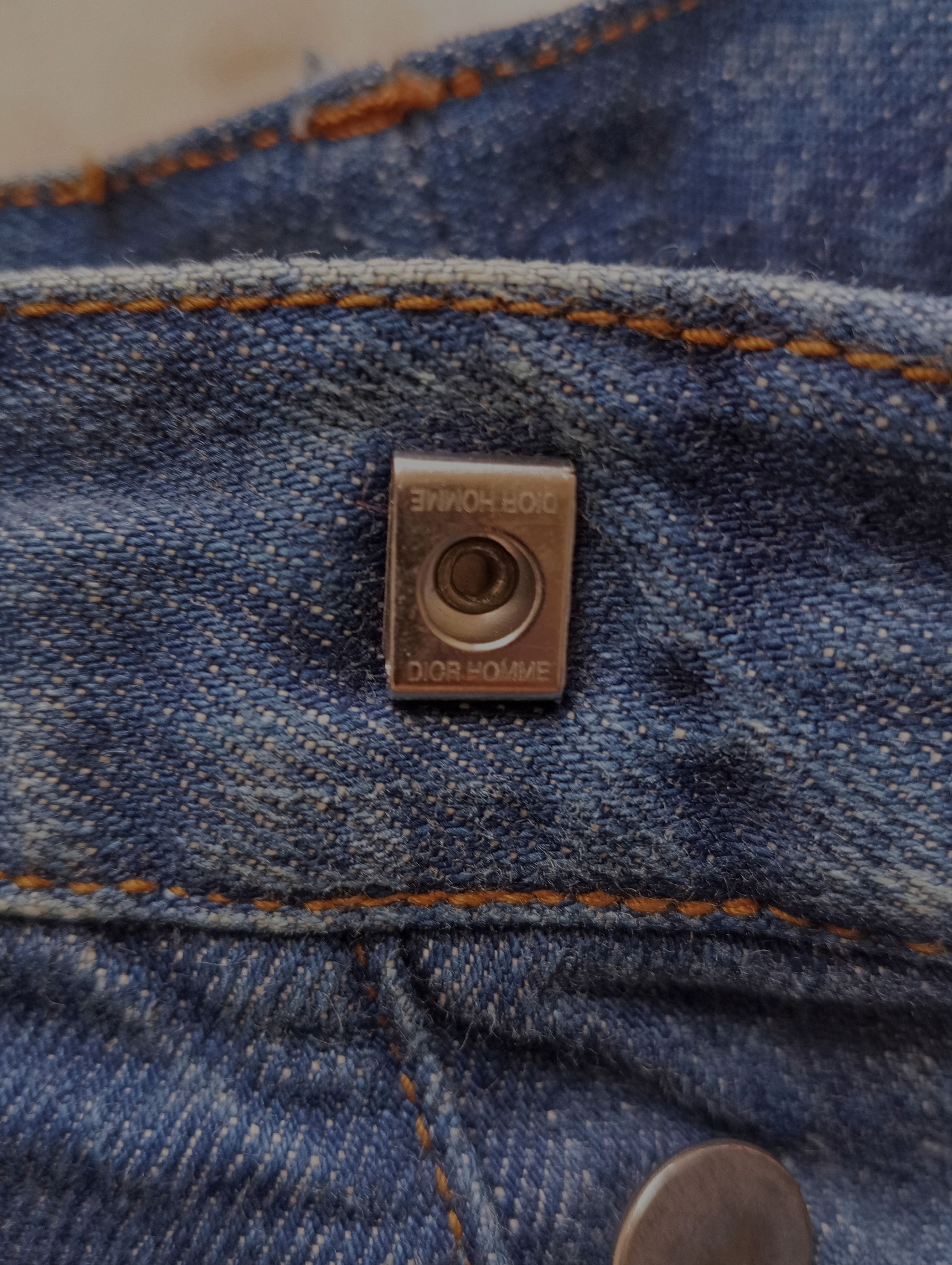 Dior Dior KVA Clawmark indigo jeans Size US 31 - 5 Thumbnail