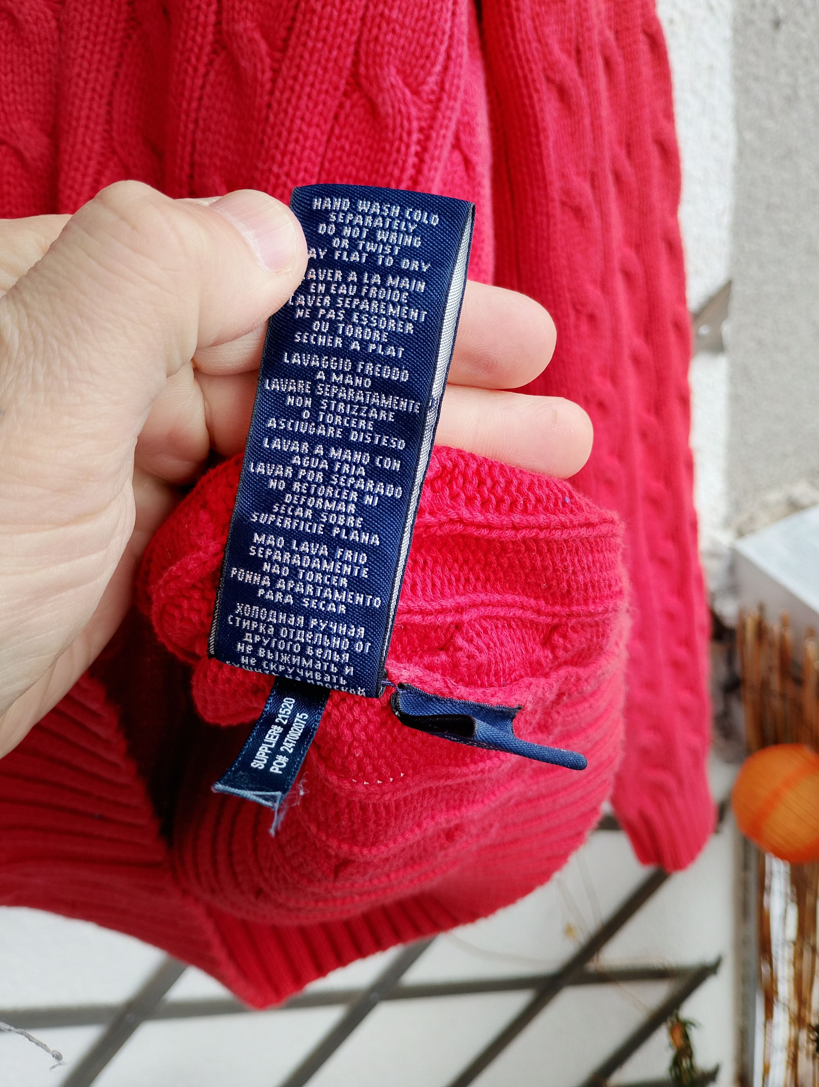 Ralph Lauren Sport Ralph Lauren Sport V-neck Cable Knit Jumper Sweater Size M / US 6-8 / IT 42-44 - 7 Thumbnail