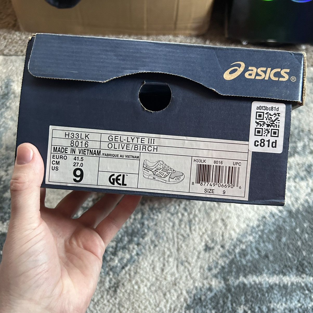 Saint Alfred H33LK-8016 2013 asics GEL LYTE iii OLiVE BiRCH LAKE MiCHiGAN Size US 9 / EU 42 - 17 Thumbnail