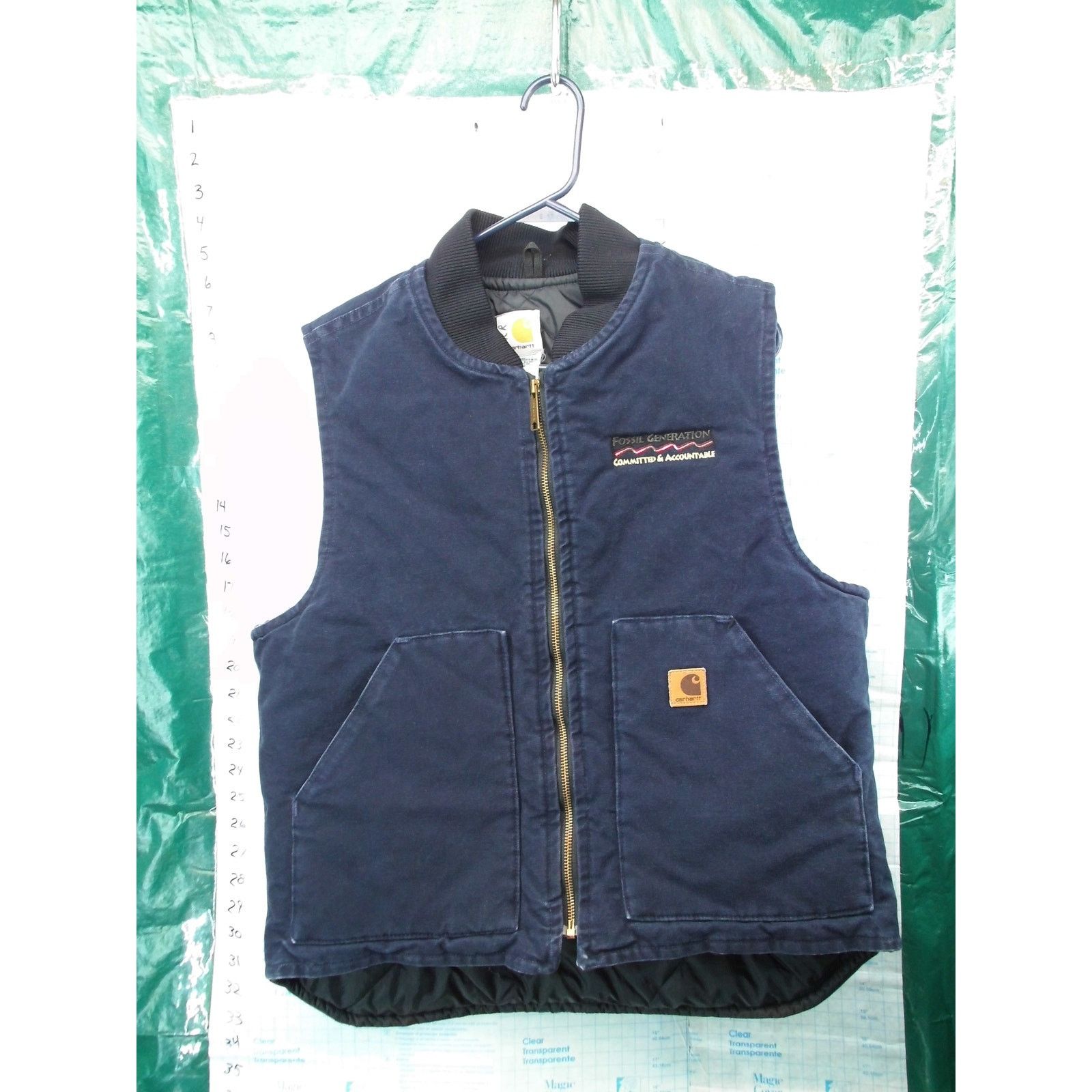 Carhartt Carhartt Quilt Lined Large Sleeveless Vest Vintage Embroider Size US L / EU 52-54 / 3 - 7 Thumbnail