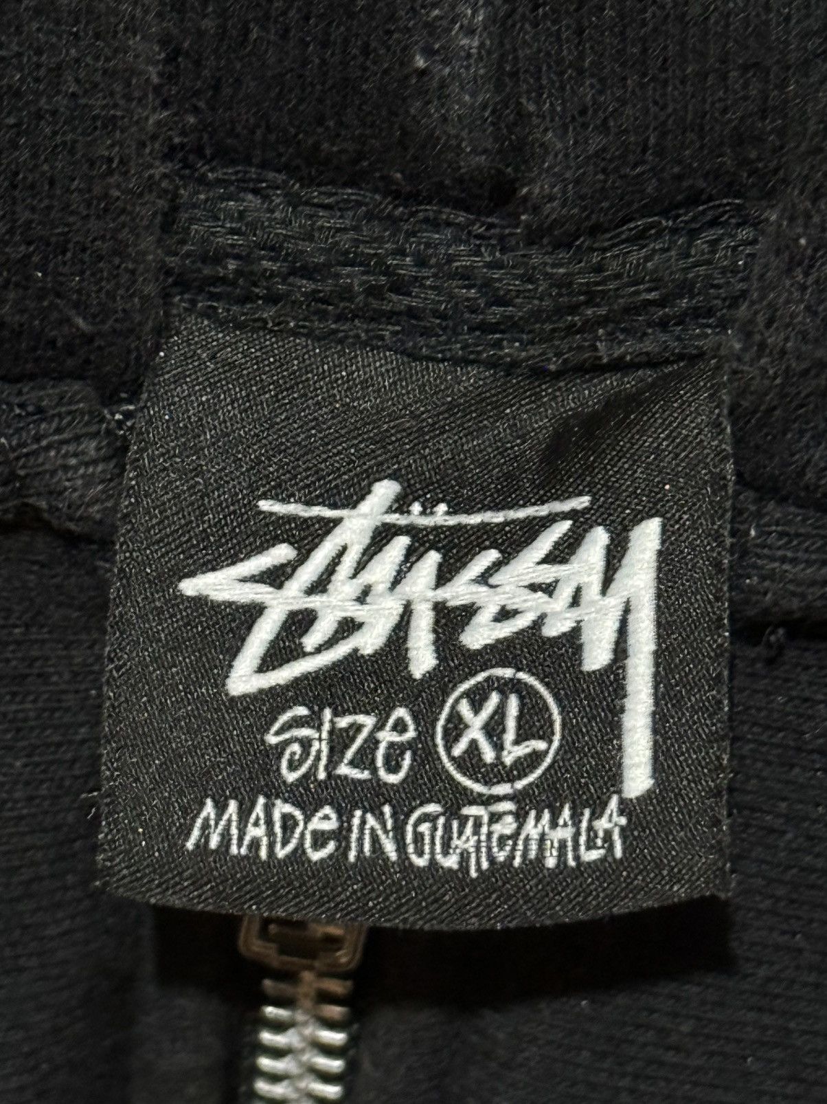 Stussy Stussy Block Sport Zip Hoodie Black Size US XL / EU 56 / 4 - 4 Thumbnail