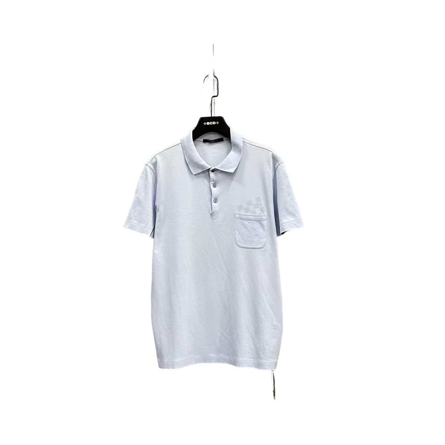 Louis Vuitton Louis Vuitton Damier Pocket Polo Shirt XL Size US XL / EU 56 / 4 - 1 Thumbnail