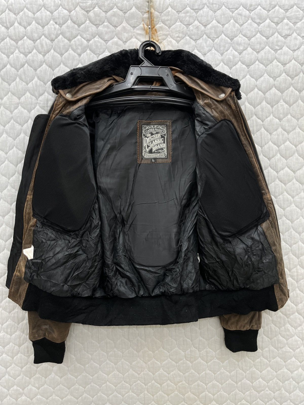 Genuine Leather 🔥🔥🔥ARCHIVE THE DEGNER CLASSIC BRAND LEATHER JACKET Size US M / EU 48-50 / 2 - 10 Thumbnail
