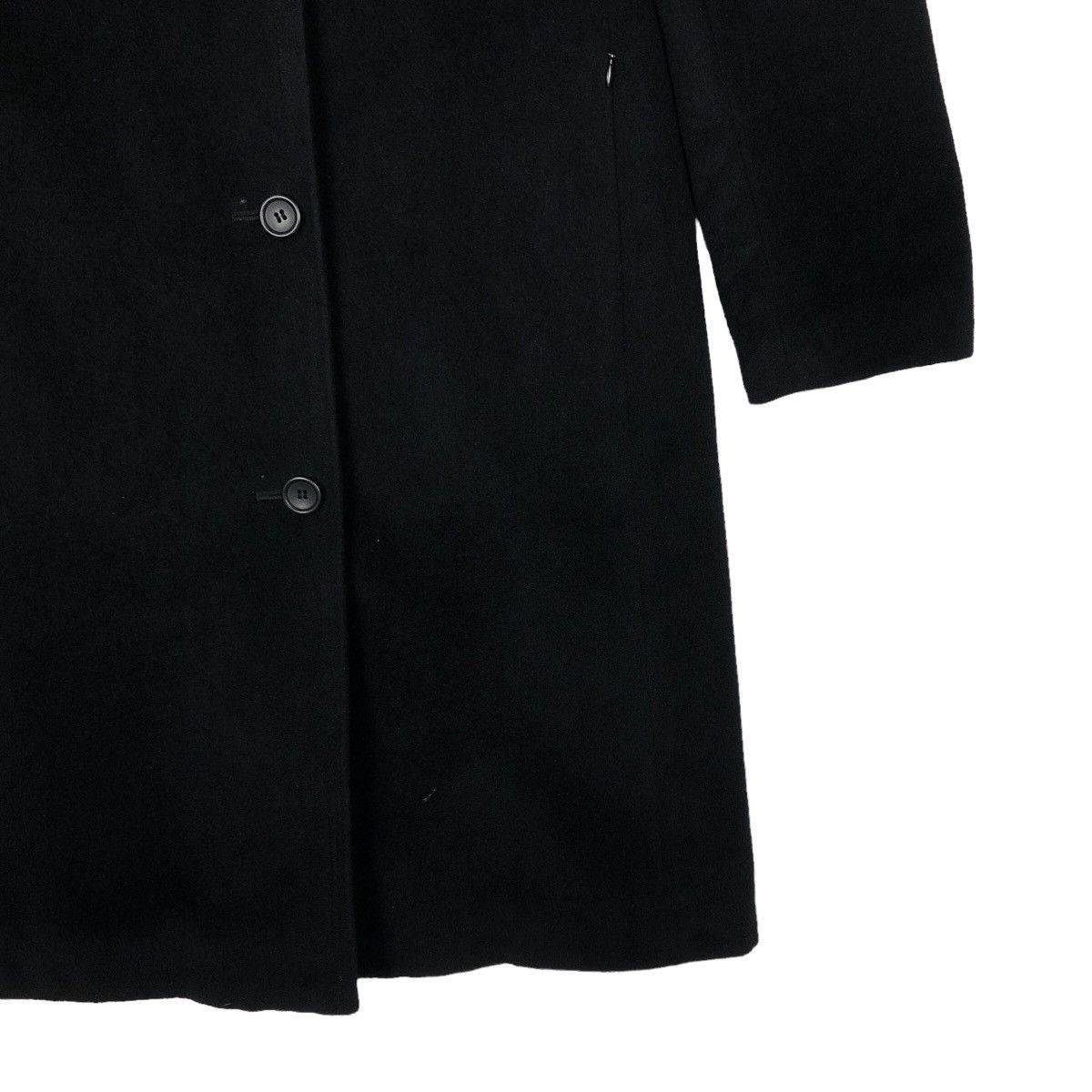 Calvin Klein 🔥Rich Black - Long Jacket Double Collar Fur Calvin Klein Size M / US 6-8 / IT 42-44 - 6 Thumbnail