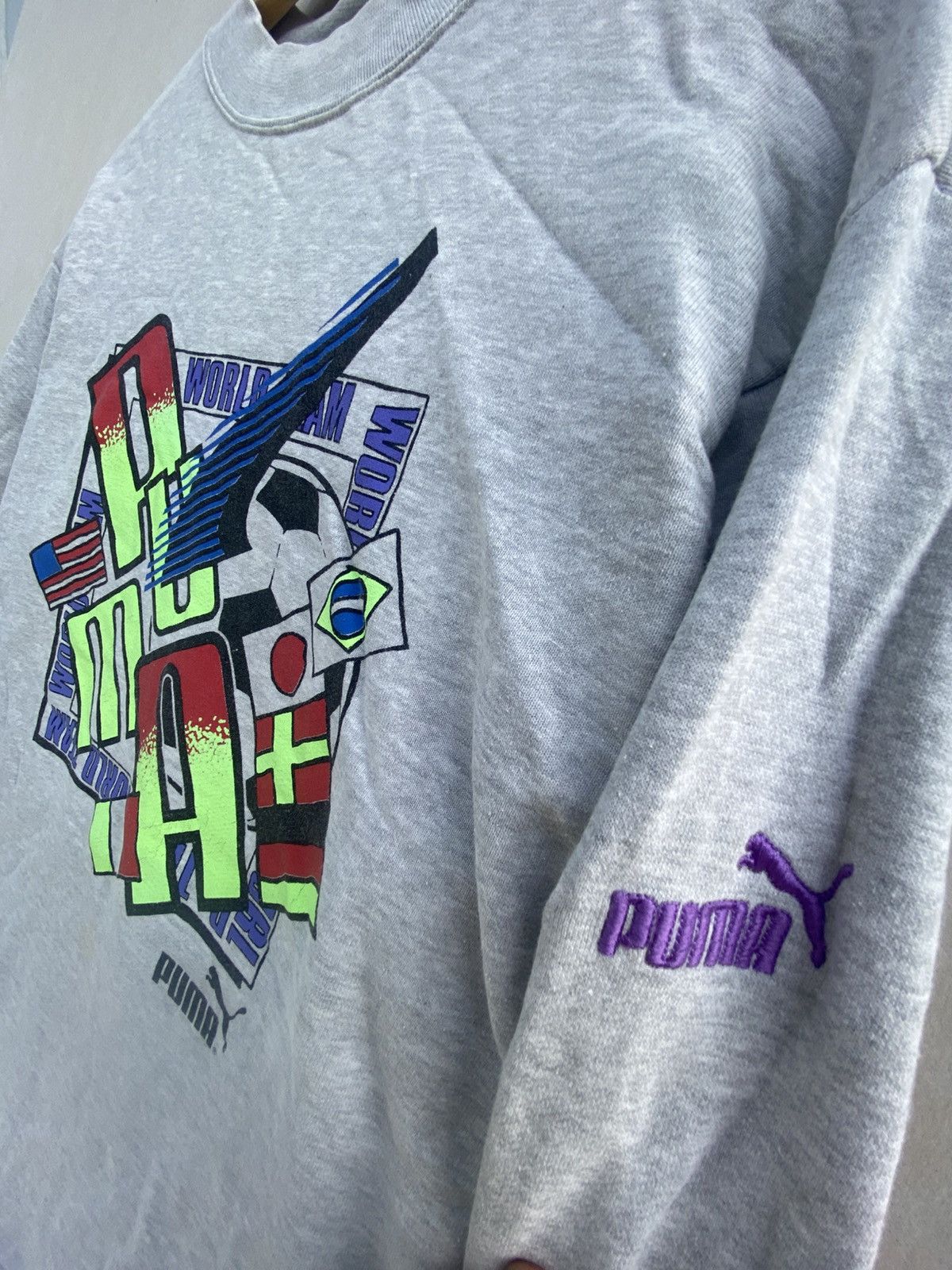 Puma Rare!! Vintage Puma Heather World Tour Olympic TB-01 Size US M / EU 48-50 / 2 - 3 Thumbnail