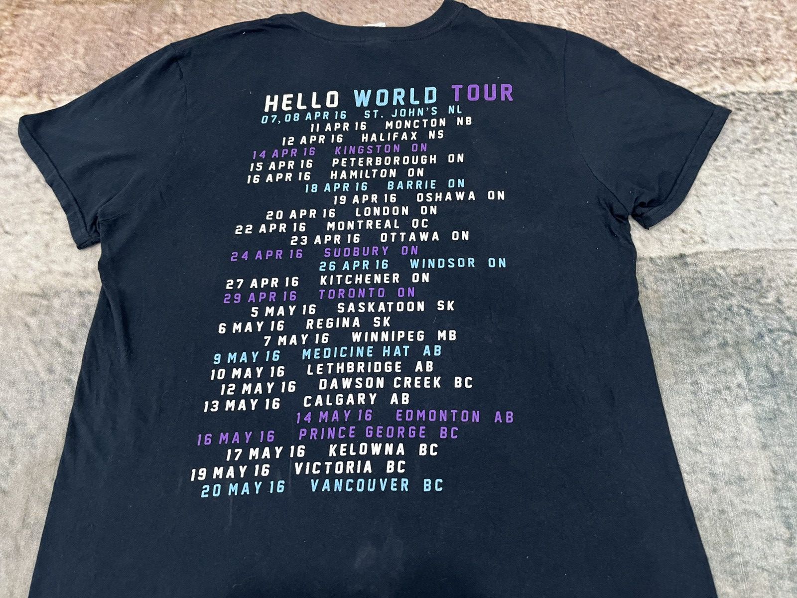 Band Tees × Vintage Hedley Hello World Tour Size US M / EU 48-50 / 2 - 8 Thumbnail