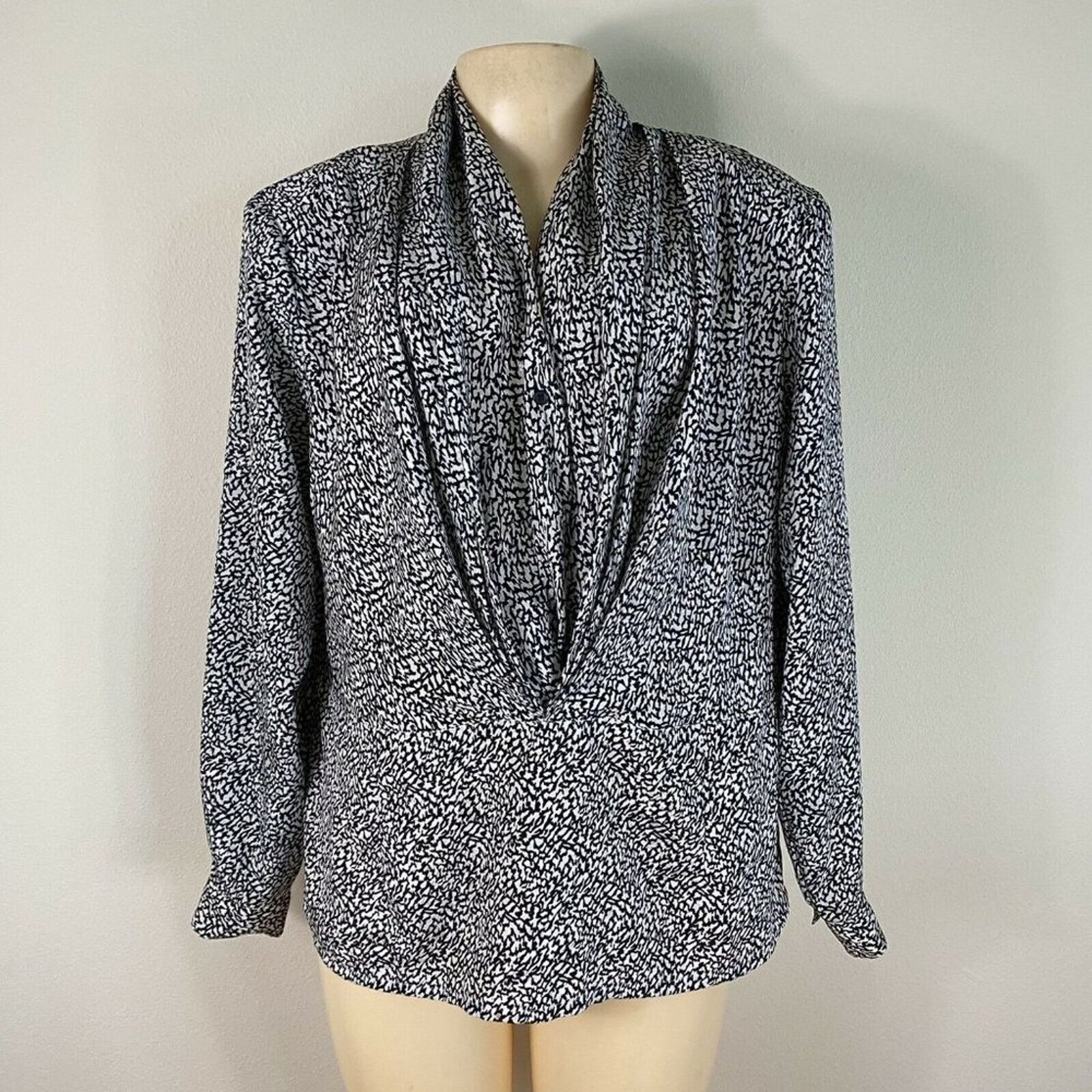 Worthington Vintage 80's Worthington Long Sleeve Blouse 16 Size XXL / US 16-18 / IT 52-54 - 1 Thumbnail