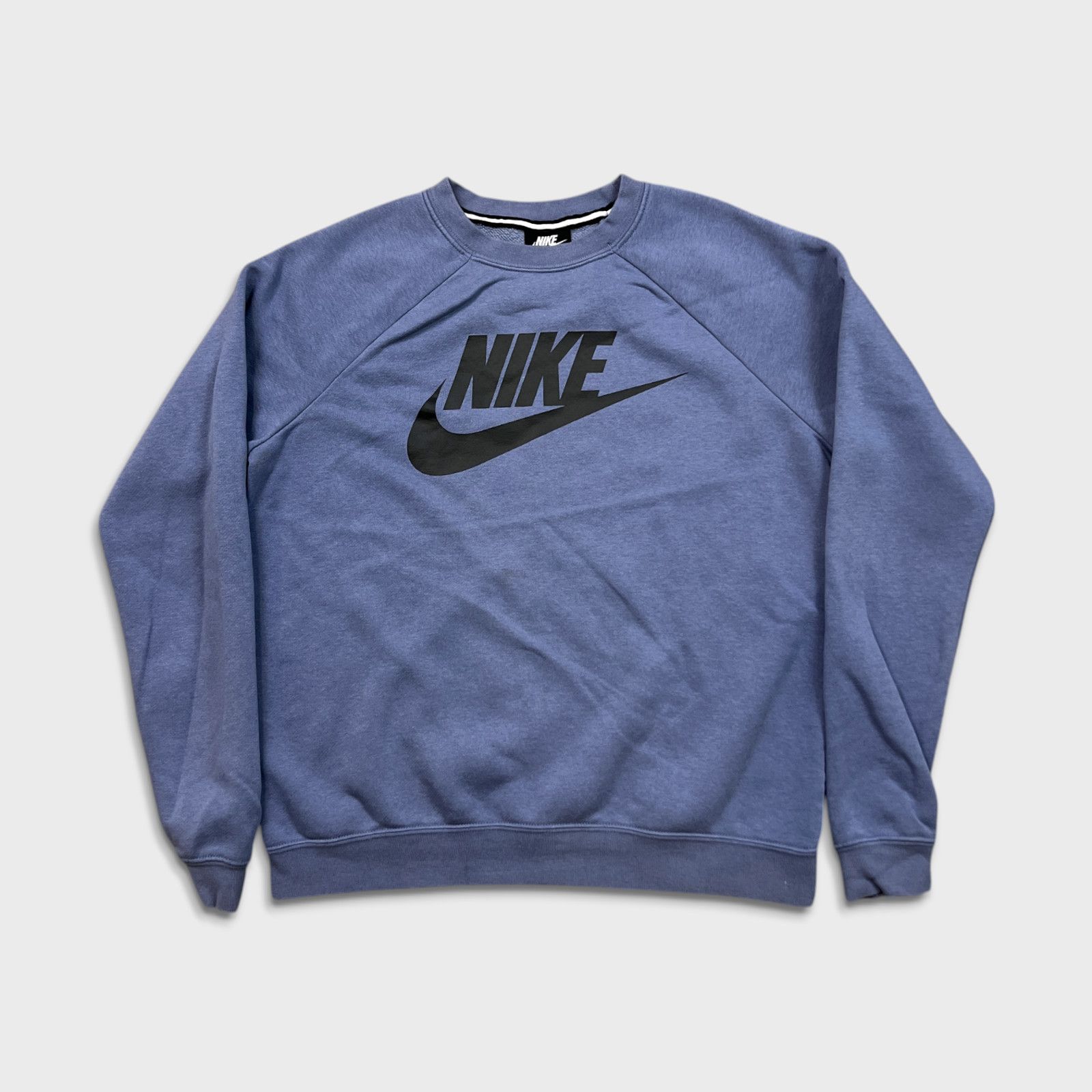 Nike × Vintage Nike Sportswear Sweatshirt Swoosh Fleece Pullover Crewneck Size US M / EU 48-50 / 2 - 1 Thumbnail