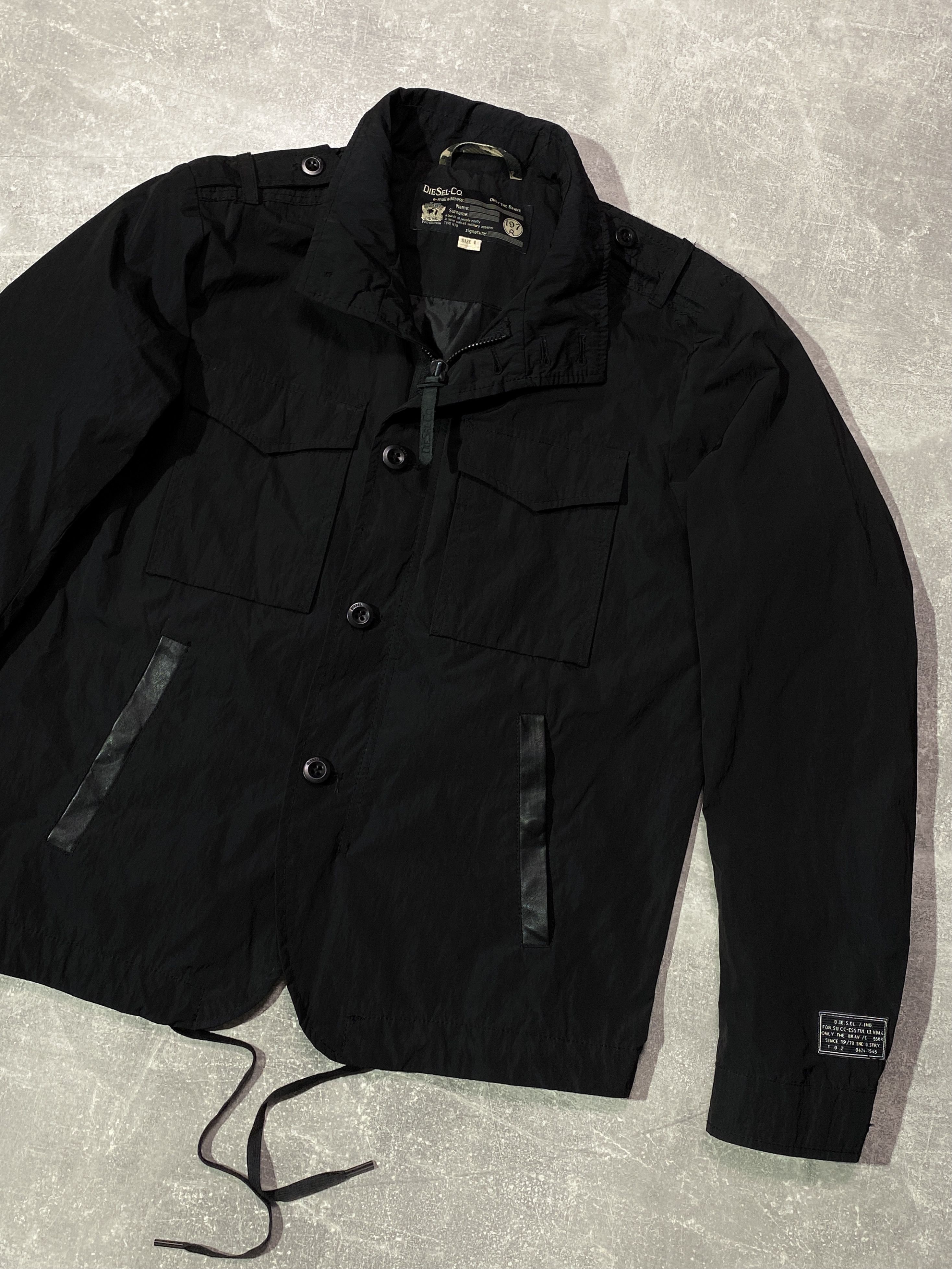Diesel Vintage Y2K DIESEL NYLON JACKET TECH WEAR STYLE Size US L / EU 52-54 / 3 - 1 Thumbnail