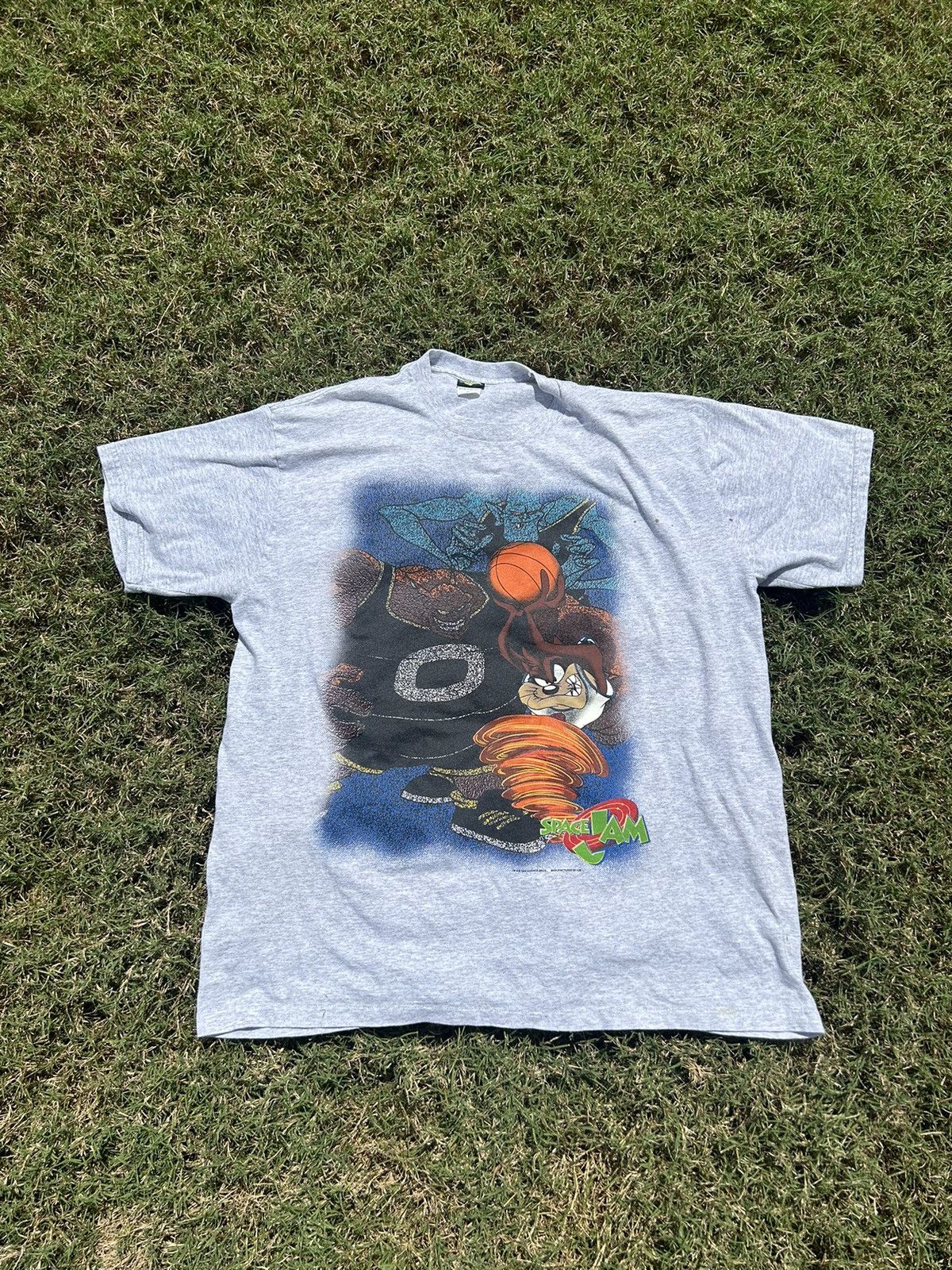 Cartoon Network × Vintage Vintage Super Rare 1996 Space Jam Looney Tunes Movie Promo Size US XL / EU 56 / 4 - 3 Thumbnail