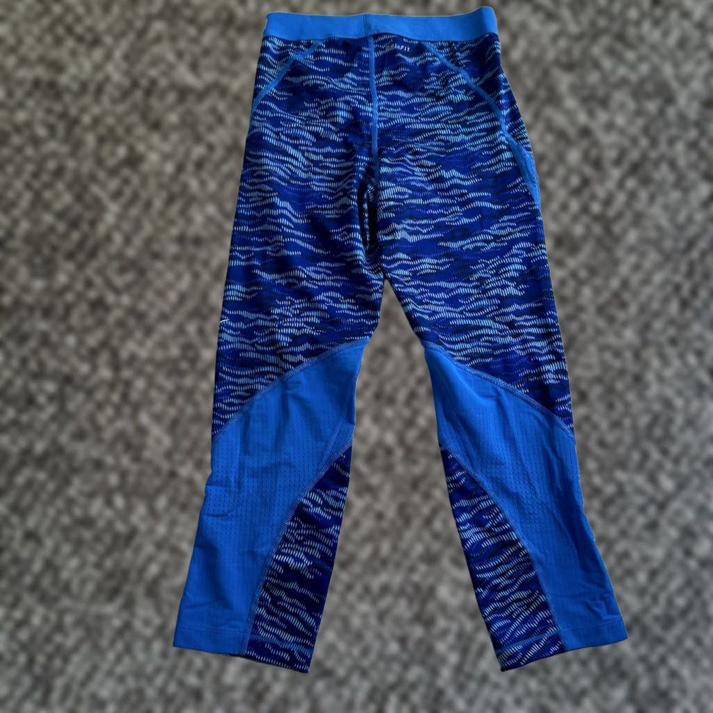 Nike Nike Pro Dri-Fit Womens Small Blue Active Leggings Size 28" / US 6 / IT 42 - 1 Thumbnail