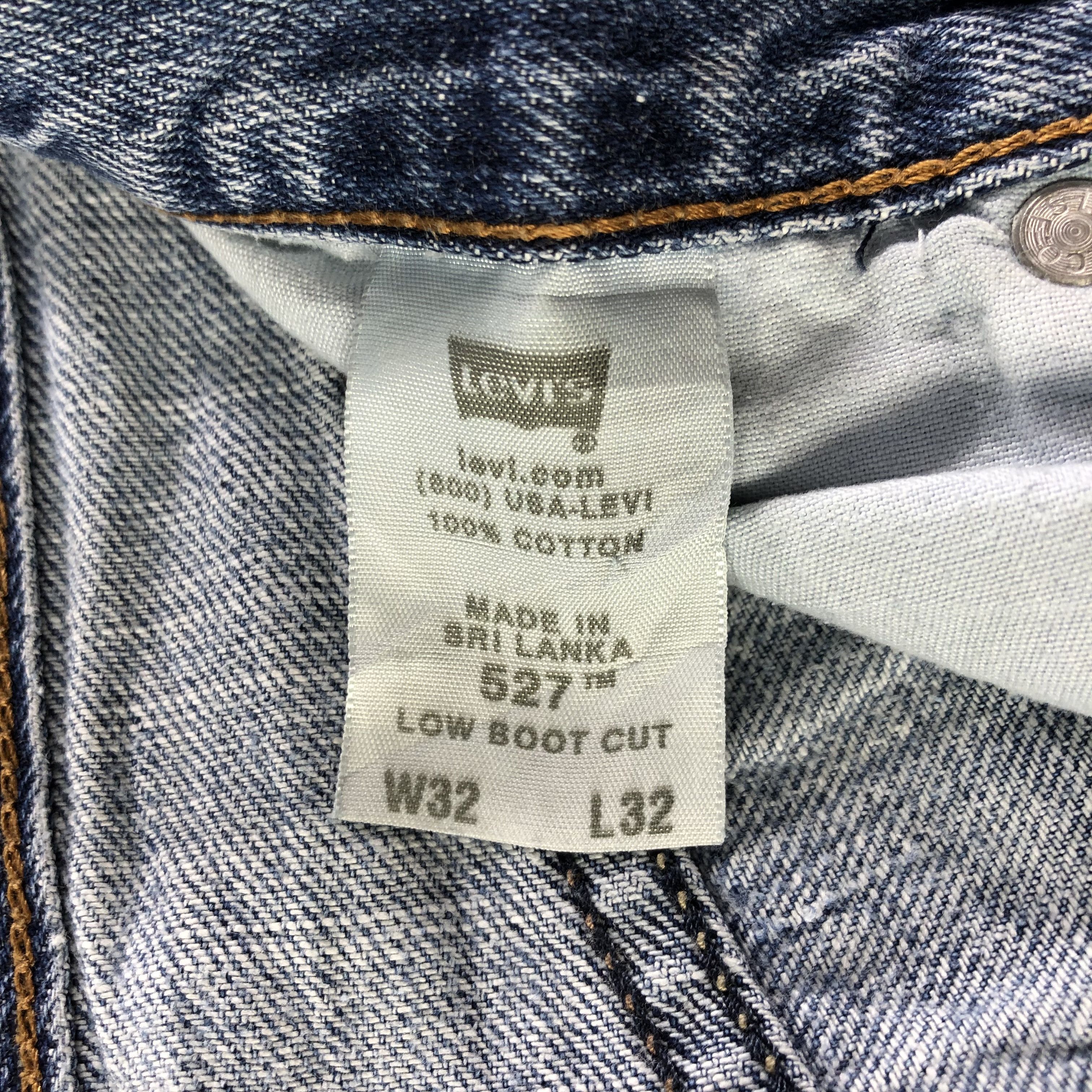 Levi's Vintage Levis 527 Jeans-J3690 Size 33" - 10 Thumbnail