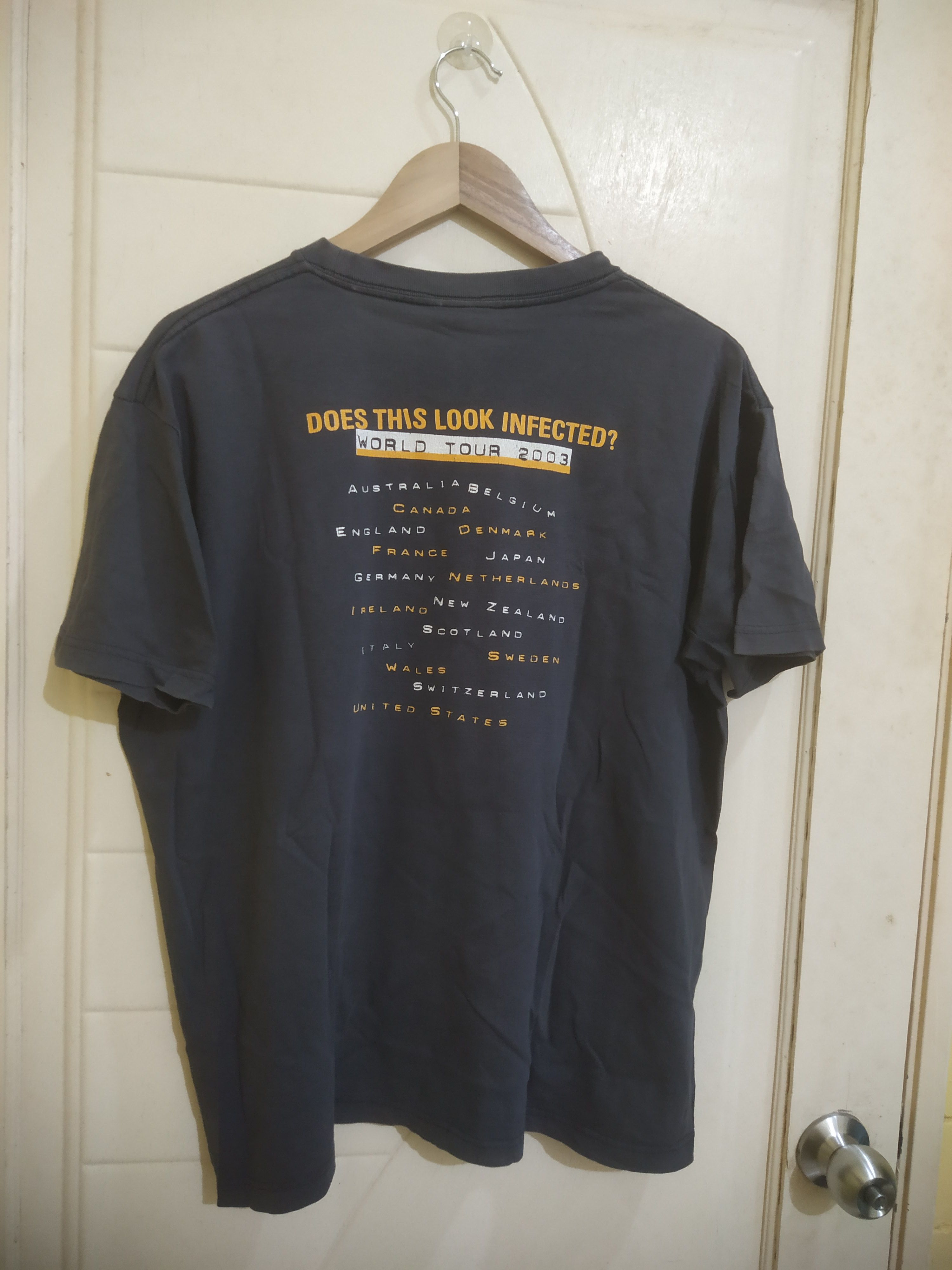 Band Tees Sum41 Band Tour 2003 Vintage Simple Graphics Size US L / EU 52-54 / 3 - 3 Thumbnail