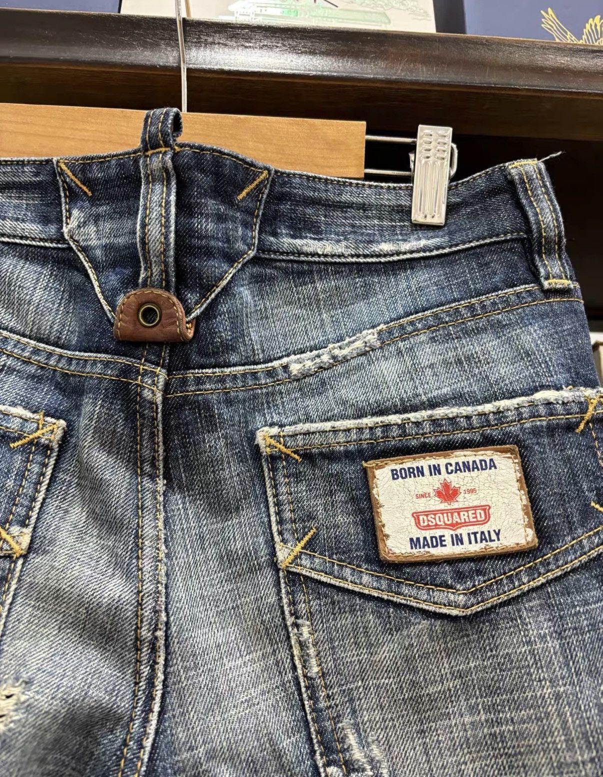 Dsquared2 Dsquared2 D2 Vintage Original Edition Jeans J2 Size US 28 / EU 44 - 5 Thumbnail