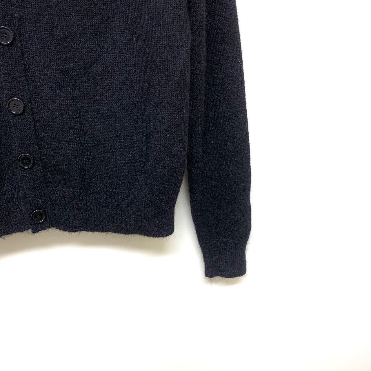 Saint Laurent Paris Saint laurent Knitted cardigan with crane logo on back shir Size US L / EU 52-54 / 3 - 6 Thumbnail