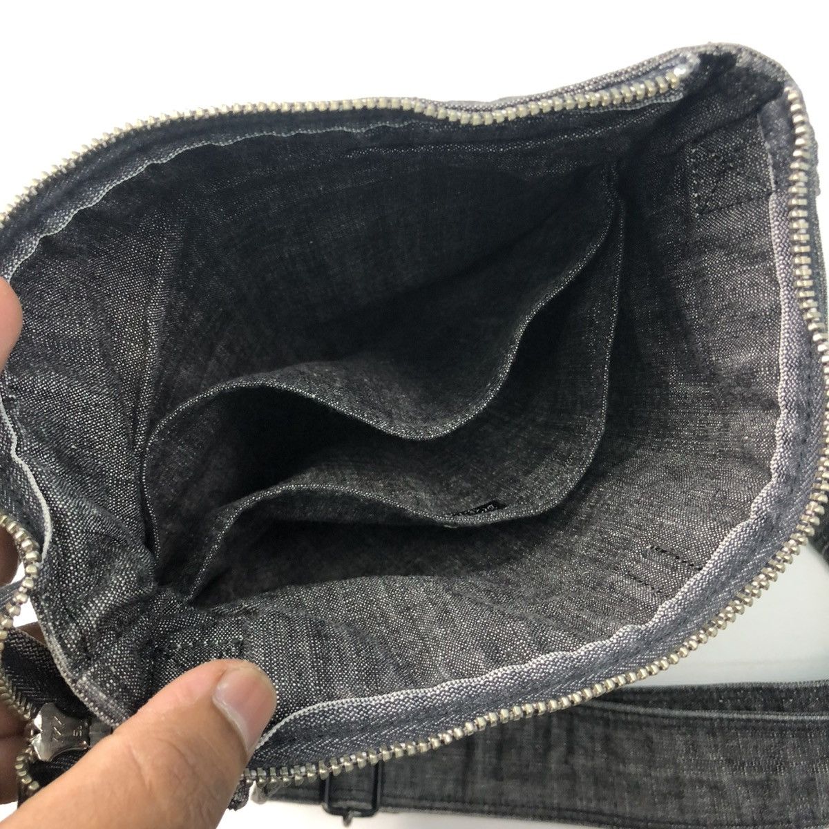 Porter ‼️YES‼️ PORTER DENIME CROSSBODY SLING BAG Size ONE SIZE - 7 Thumbnail