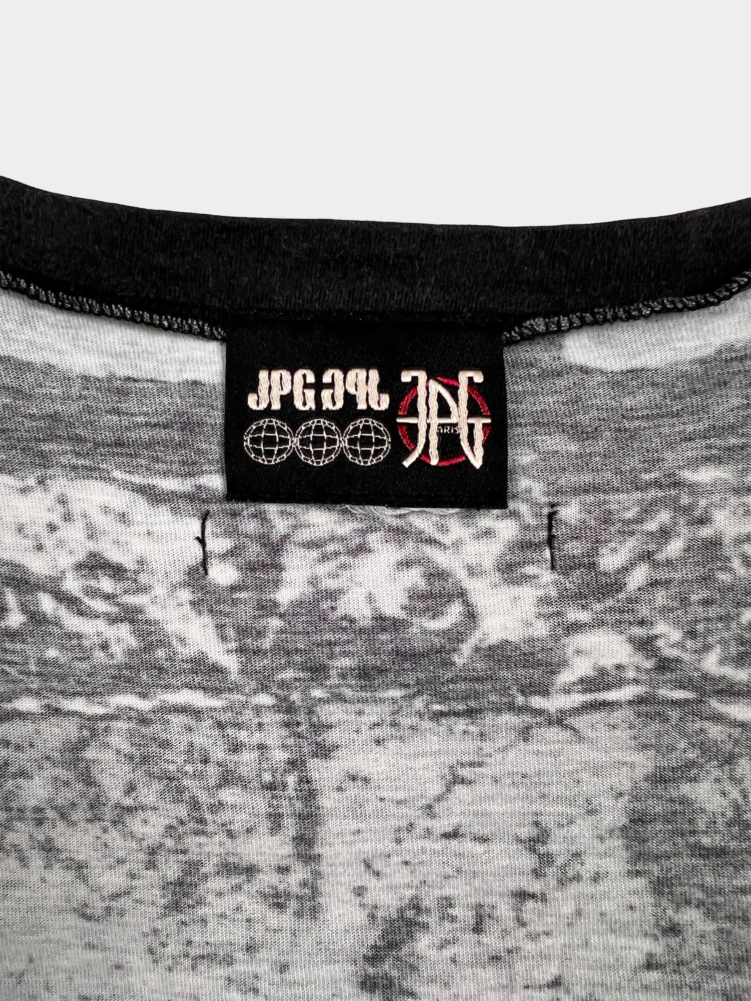 Jean Paul Gaultier 5th Element Tattoo Shirt SS1997 Size M / US 6-8 / IT 42-44 - 4 Thumbnail