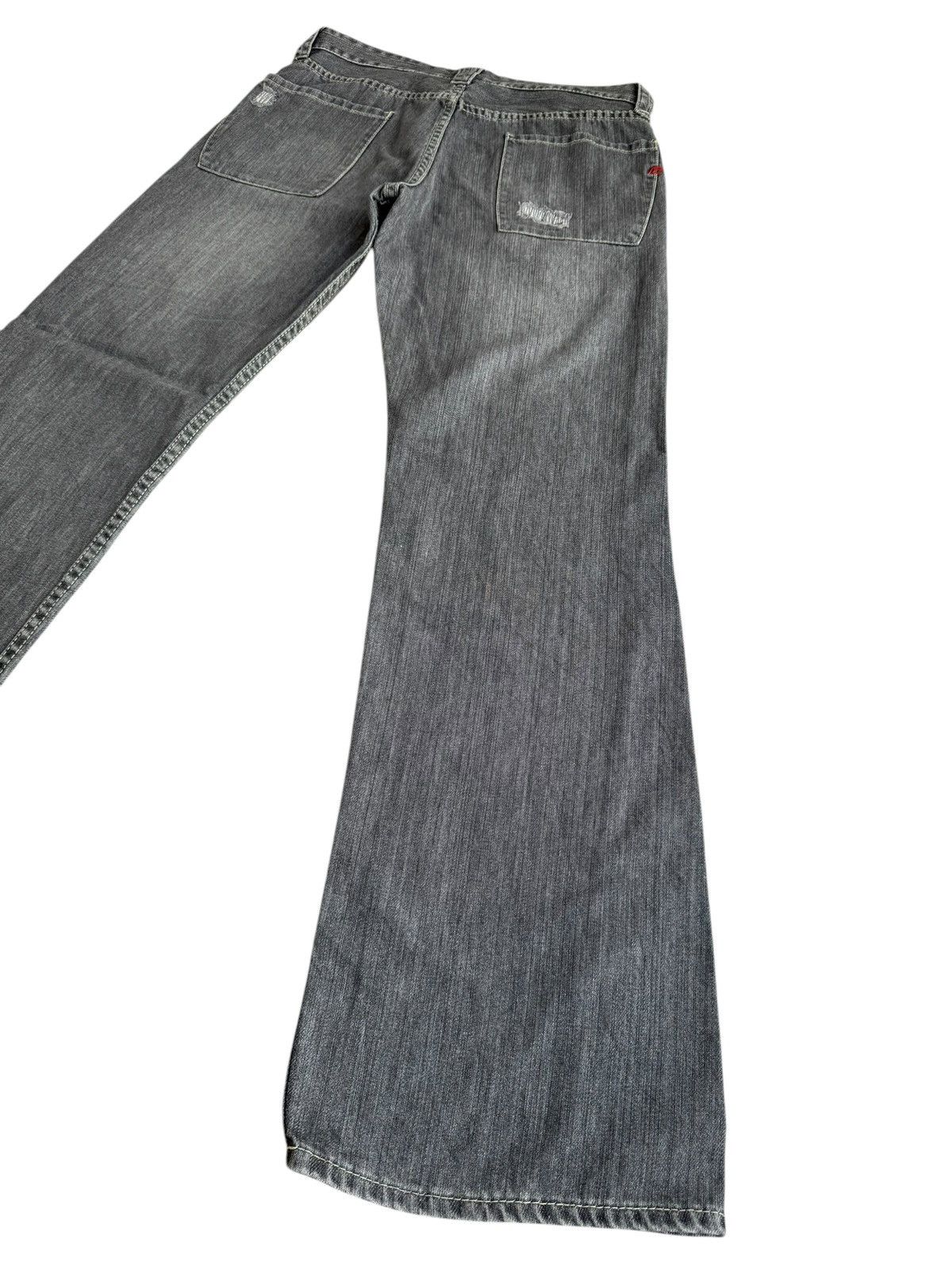 If Six Was Nine × Japanese Brand × Le Grande Bleu (L.G.B.) 🔥Vintage Distressed Y2k Fcuk Jeans Flare Size US 31 - 6 Thumbnail