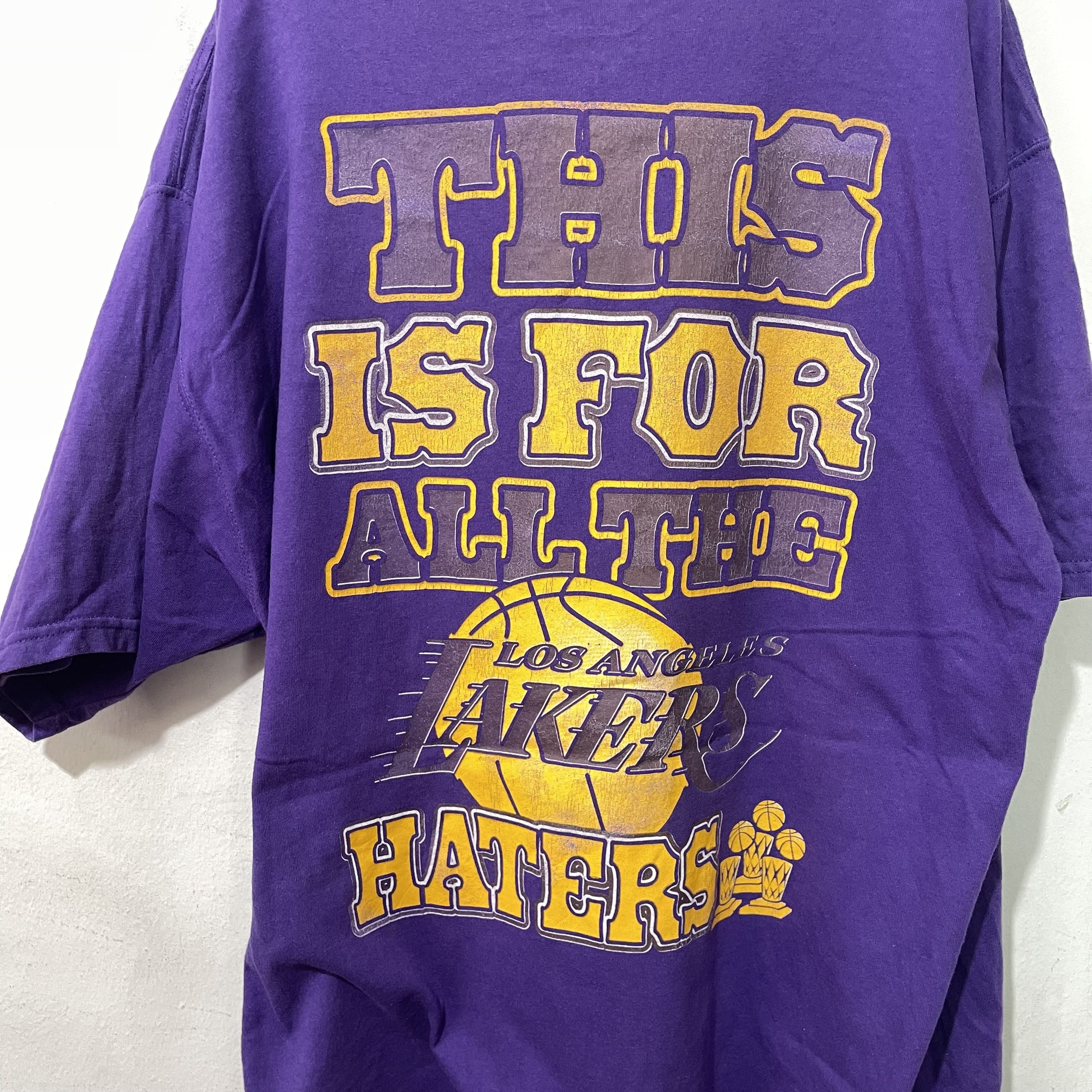 NBA Vintage 2002 Los Angeles Lakers NBA Champions Ring T-Shirt Size US XL / EU 56 / 4 - 4 Thumbnail