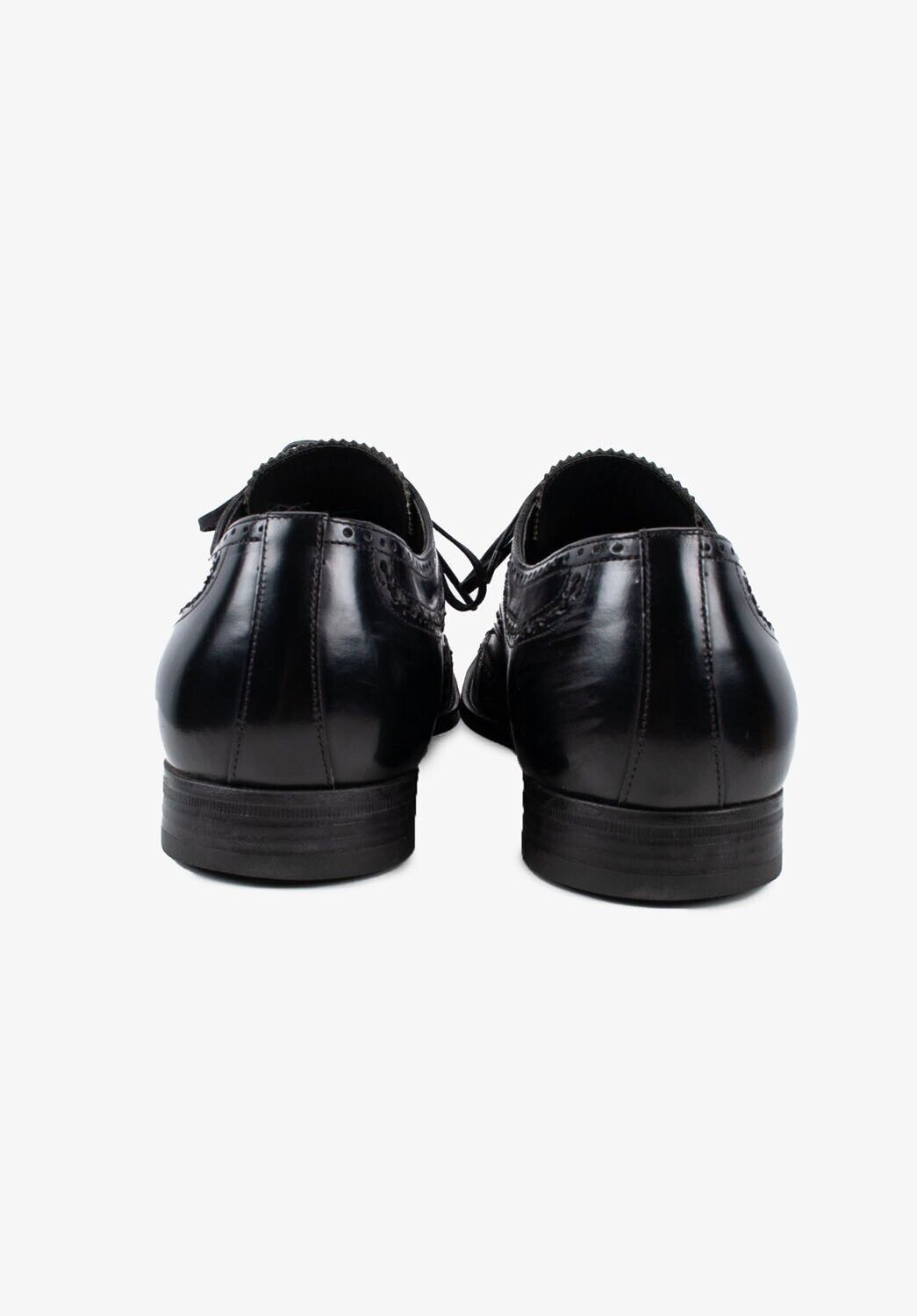 Dolce & Gabbana Original Dolce & Gabbana Men Leather Formal Shoes H5028 Size US 8 / EU 41 - 5 Thumbnail