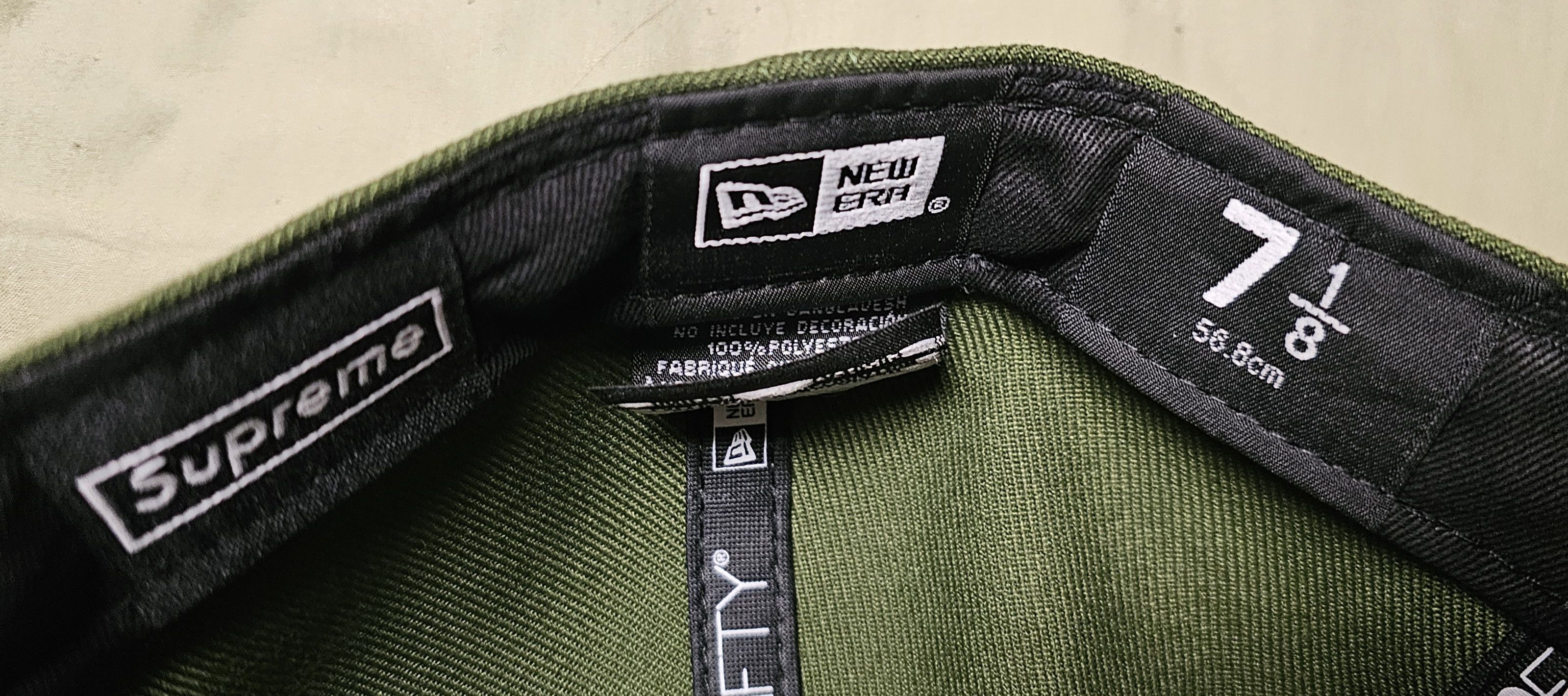 New Era × Supreme SUPREME GRINCH BOX LOGO NEW ERA 59FIFTY FITTED CAP GREEN Size ONE SIZE - 6 Thumbnail